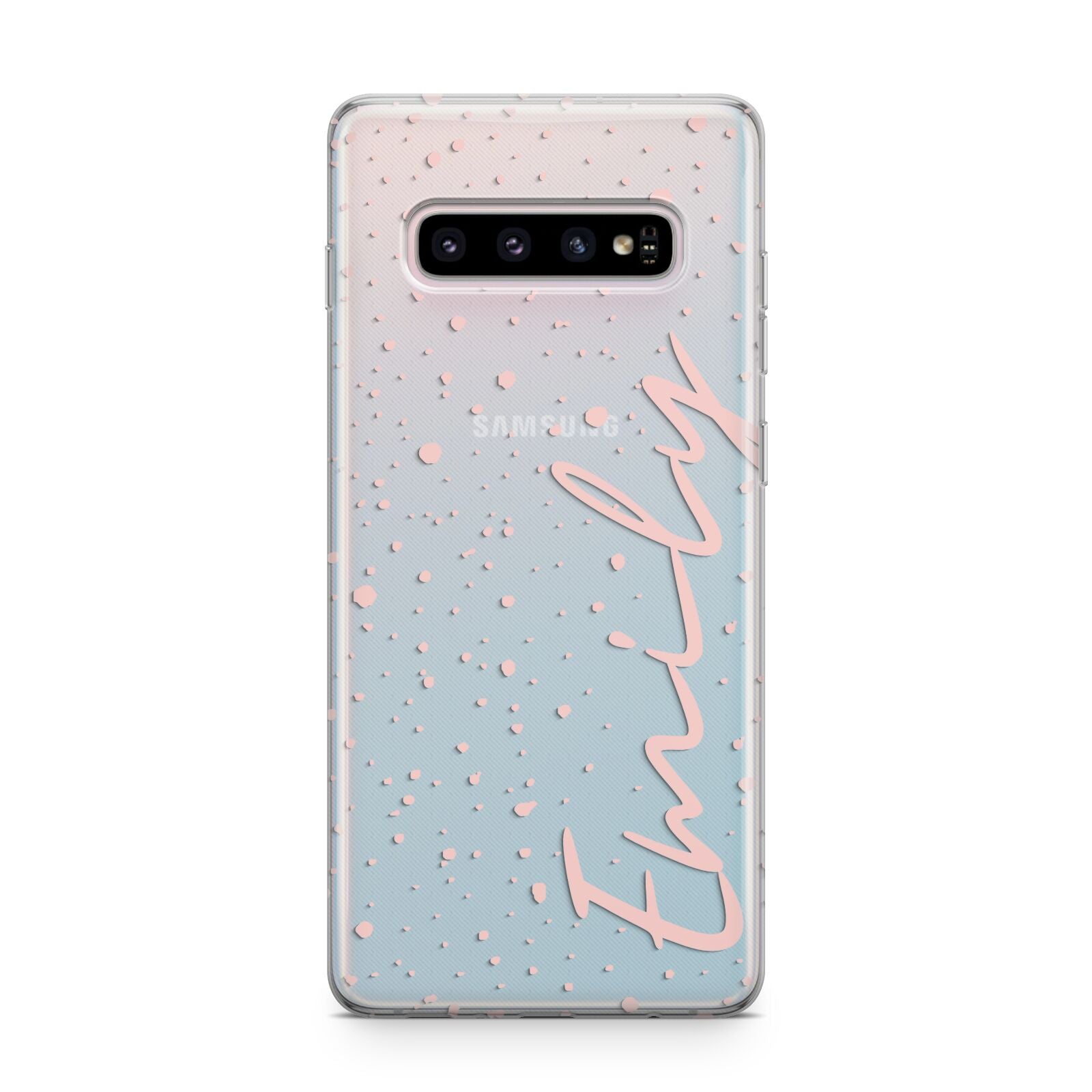 Custom Polka Dot Samsung Galaxy S10 Plus Case
