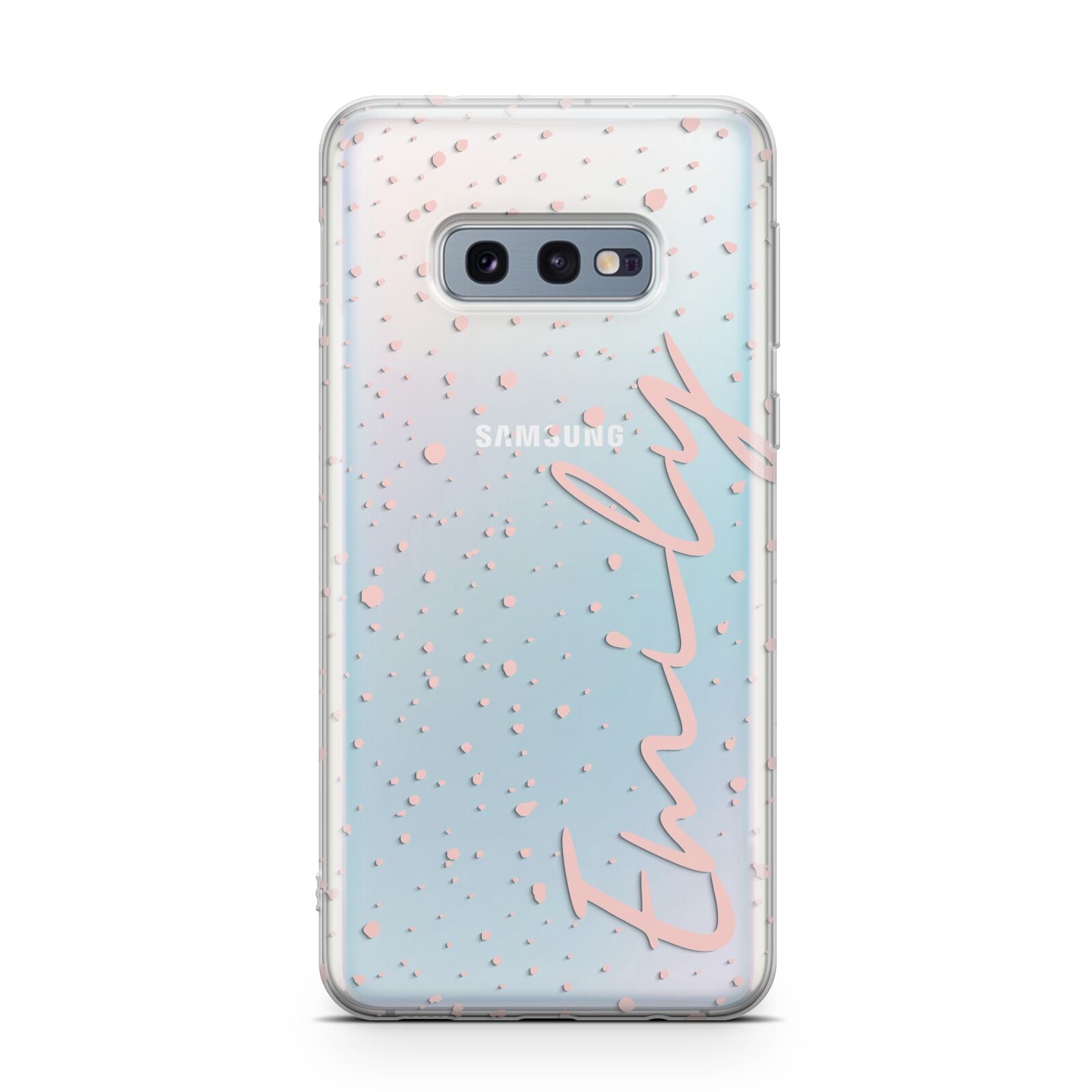 Custom Polka Dot Samsung Galaxy S10E Case