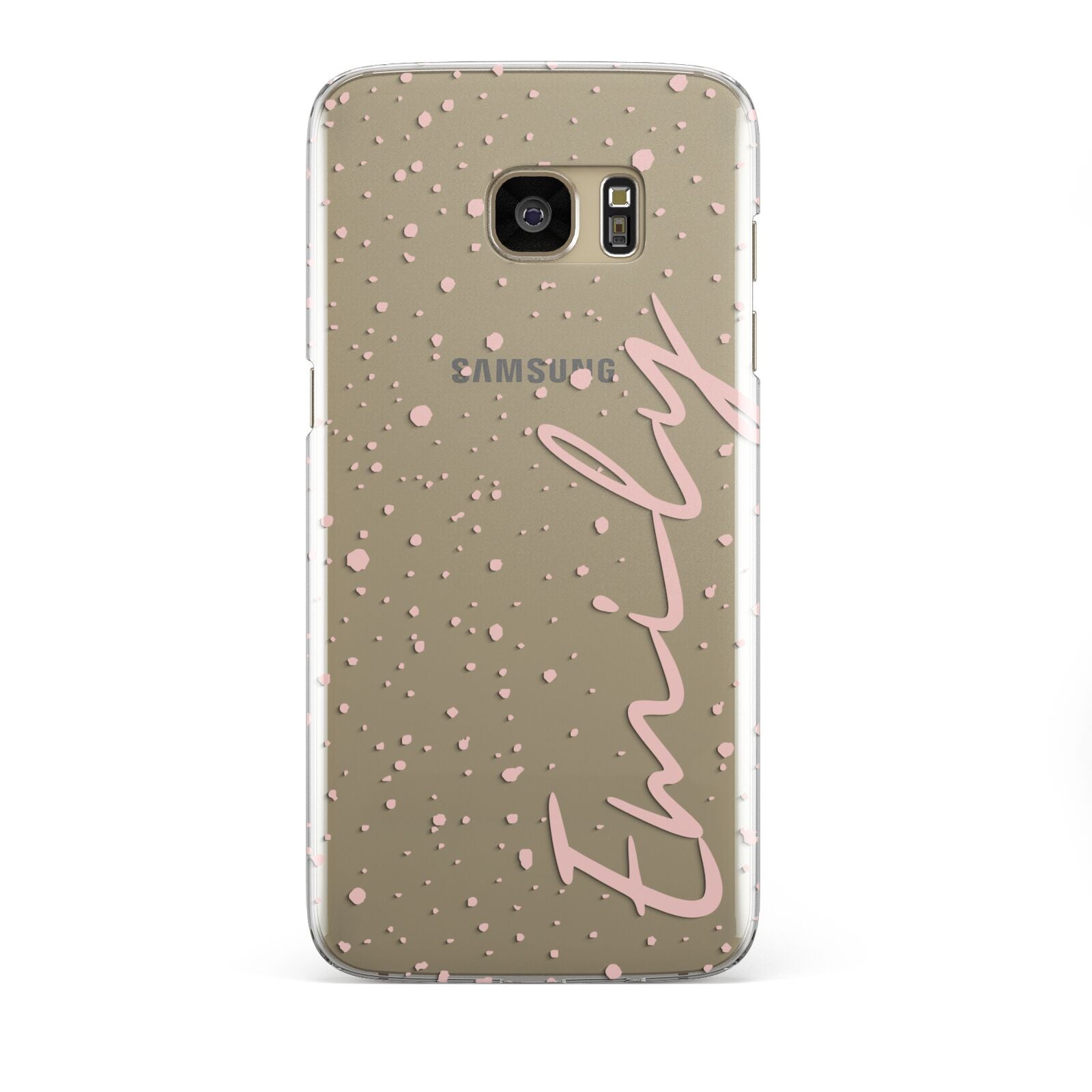 Custom Polka Dot Samsung Galaxy S7 Edge Case