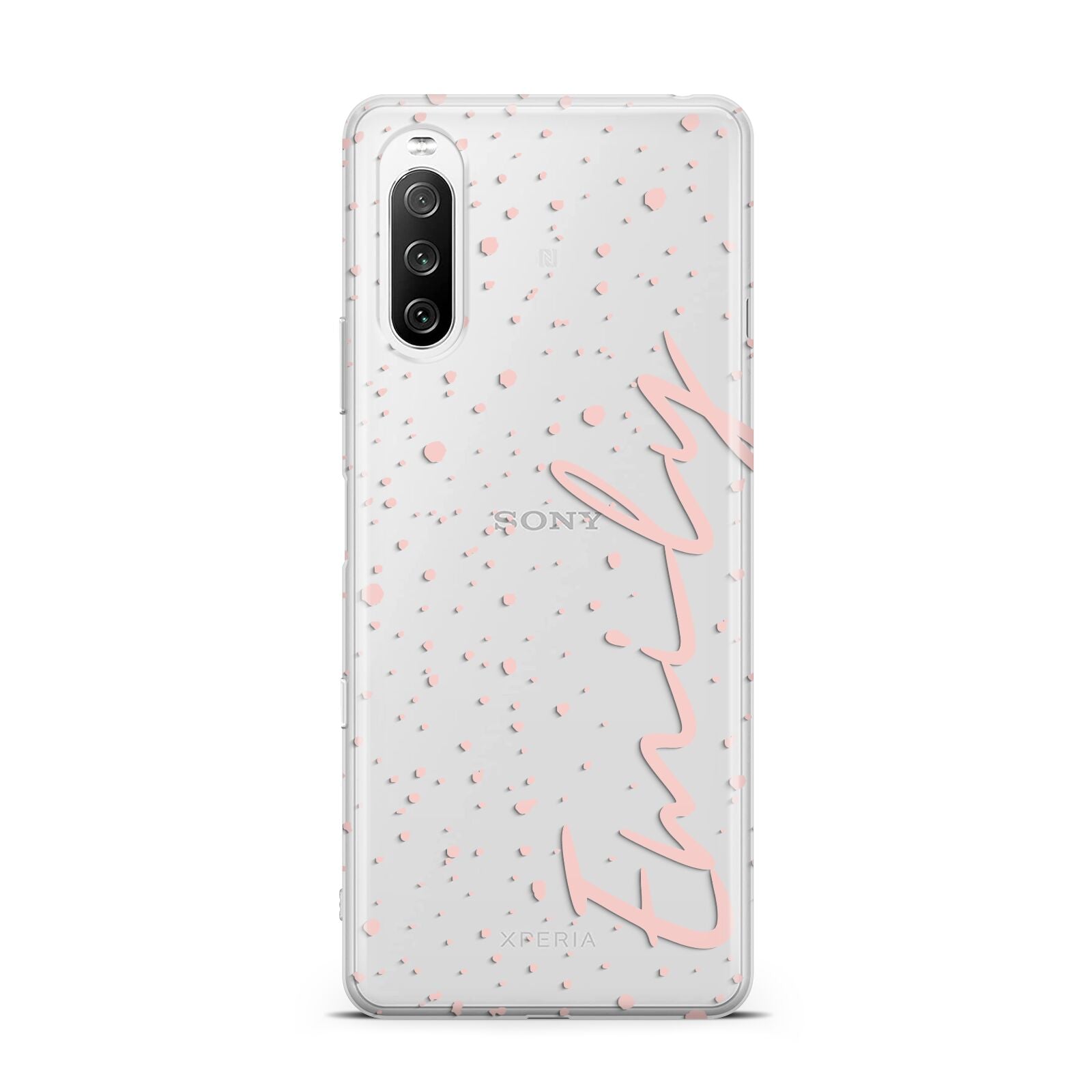 Custom Polka Dot Sony Xperia 10 III Case