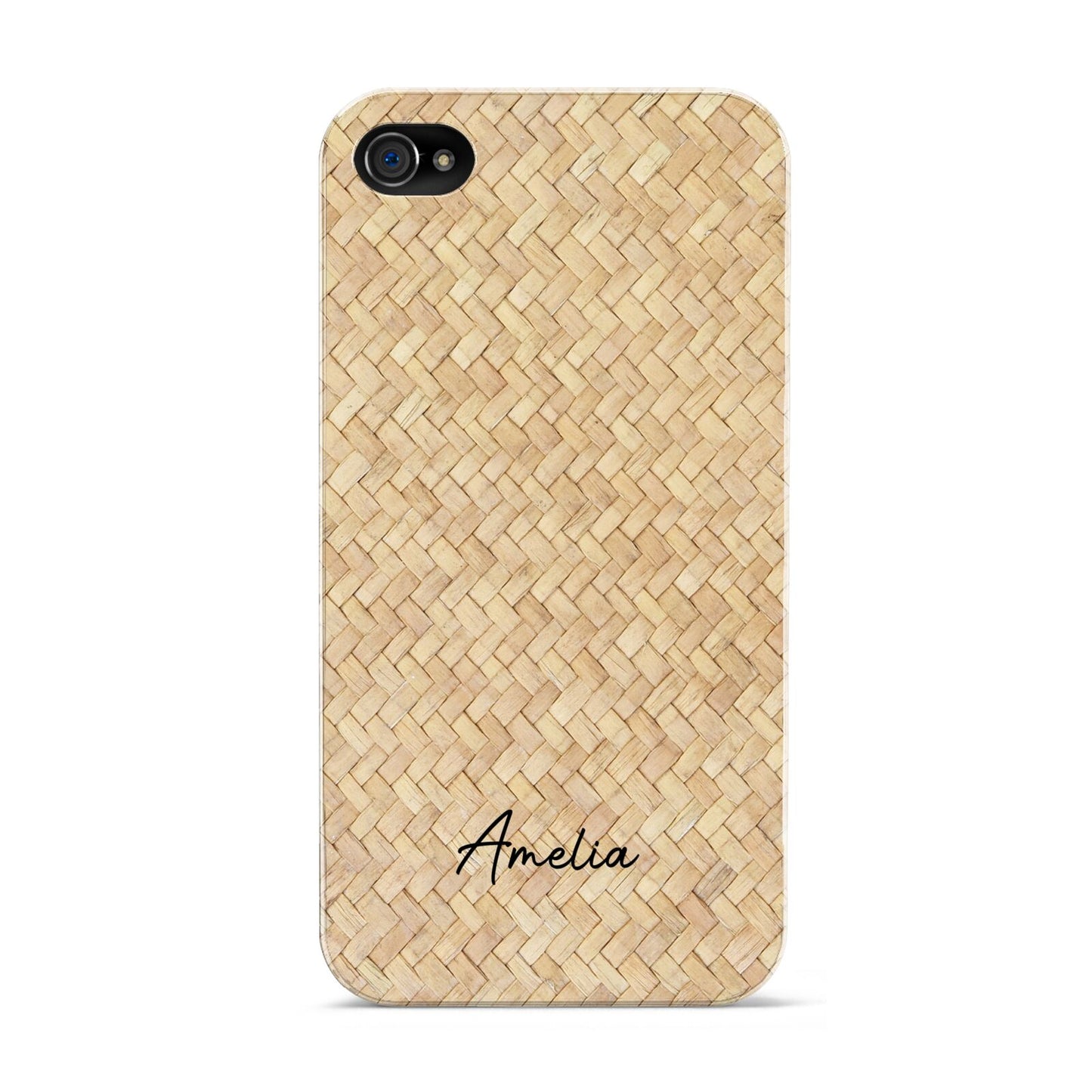 Custom Rattan Pattern Apple iPhone 4s Case