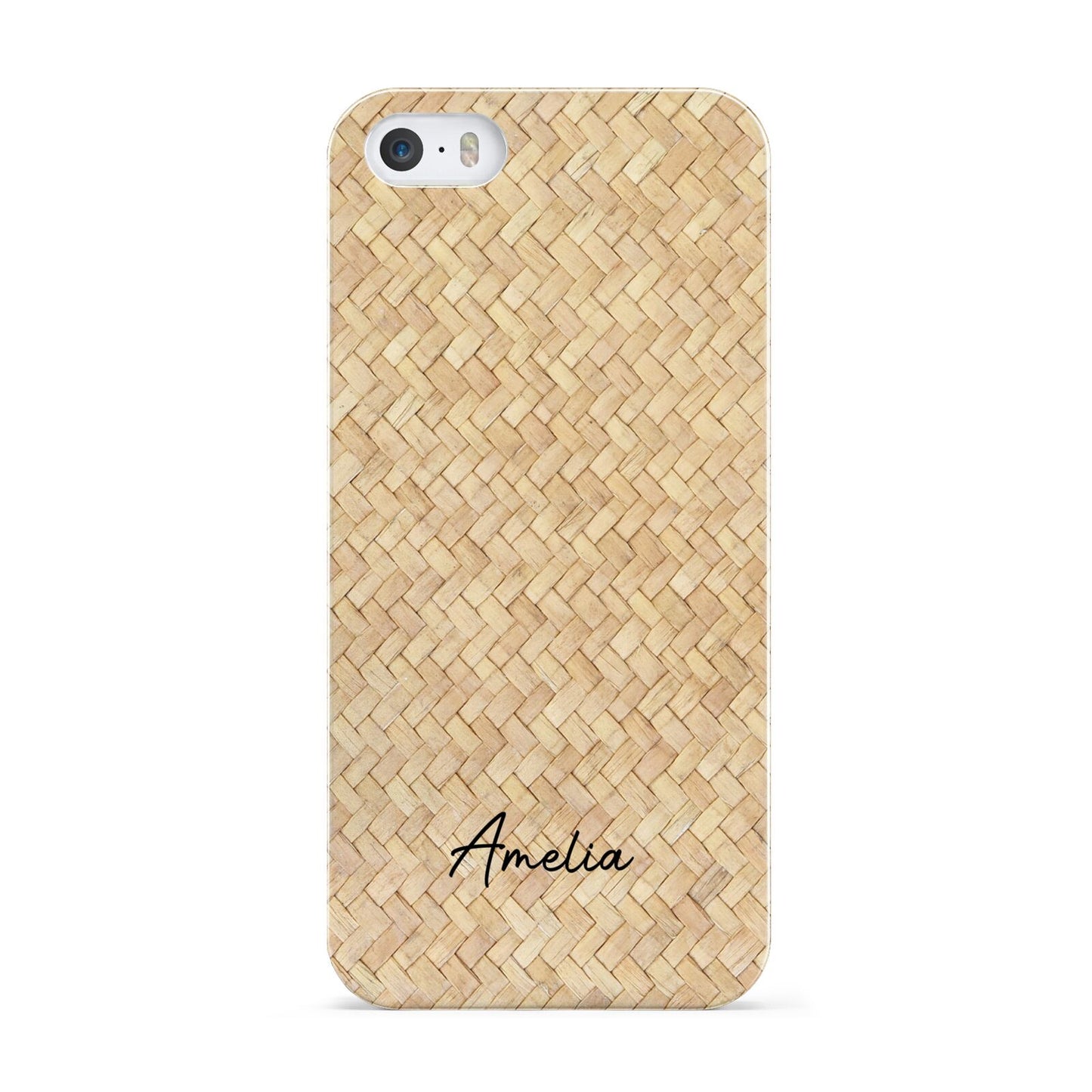 Custom Rattan Pattern Apple iPhone 5 Case