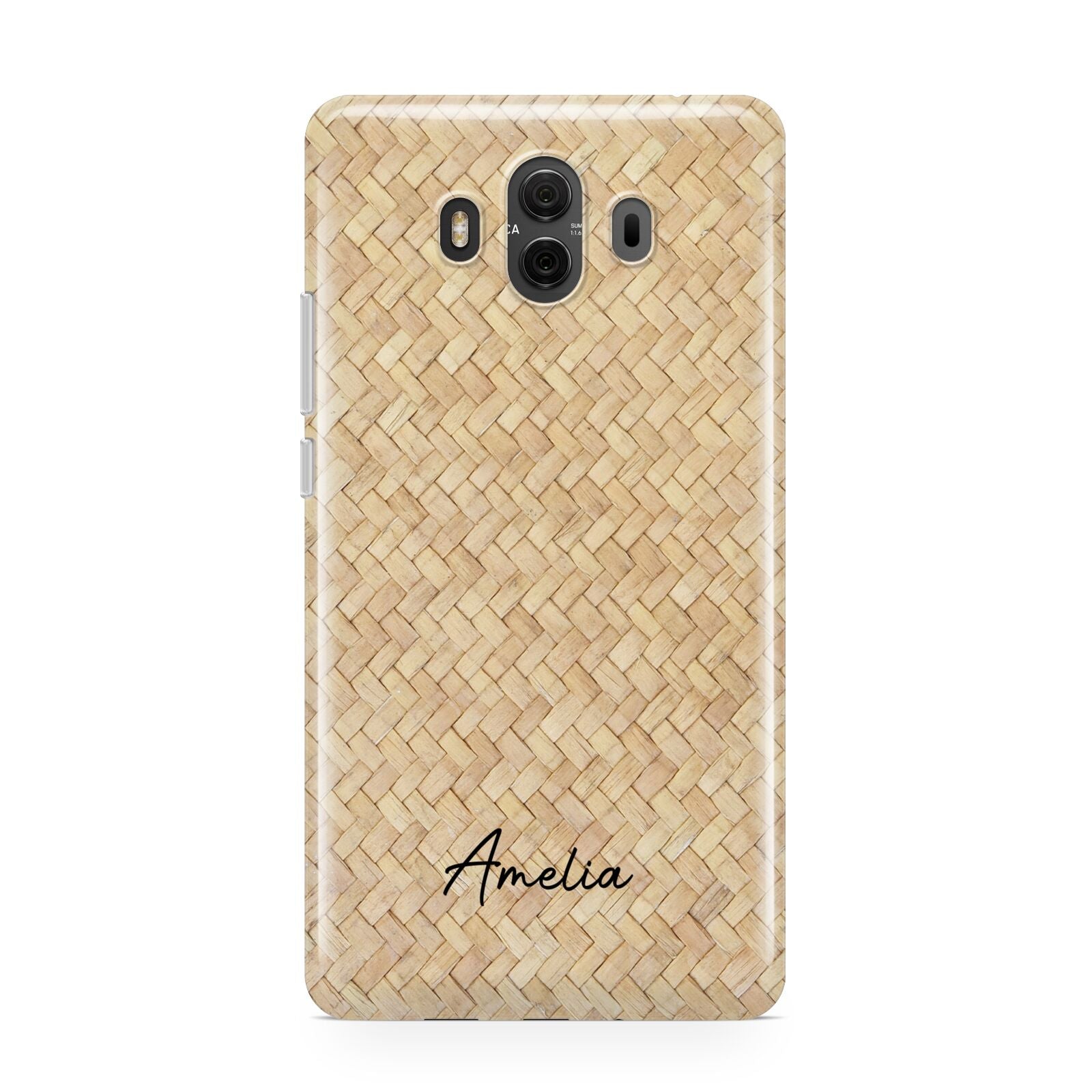 Custom Rattan Pattern Huawei Mate 10 Protective Phone Case