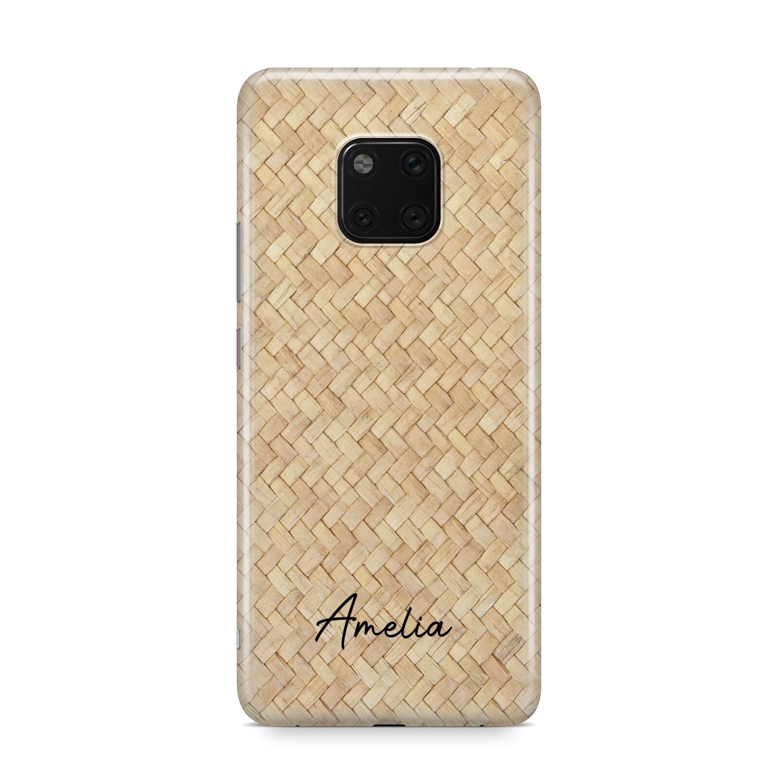 Custom Rattan Pattern Huawei Mate 20 Pro Phone Case