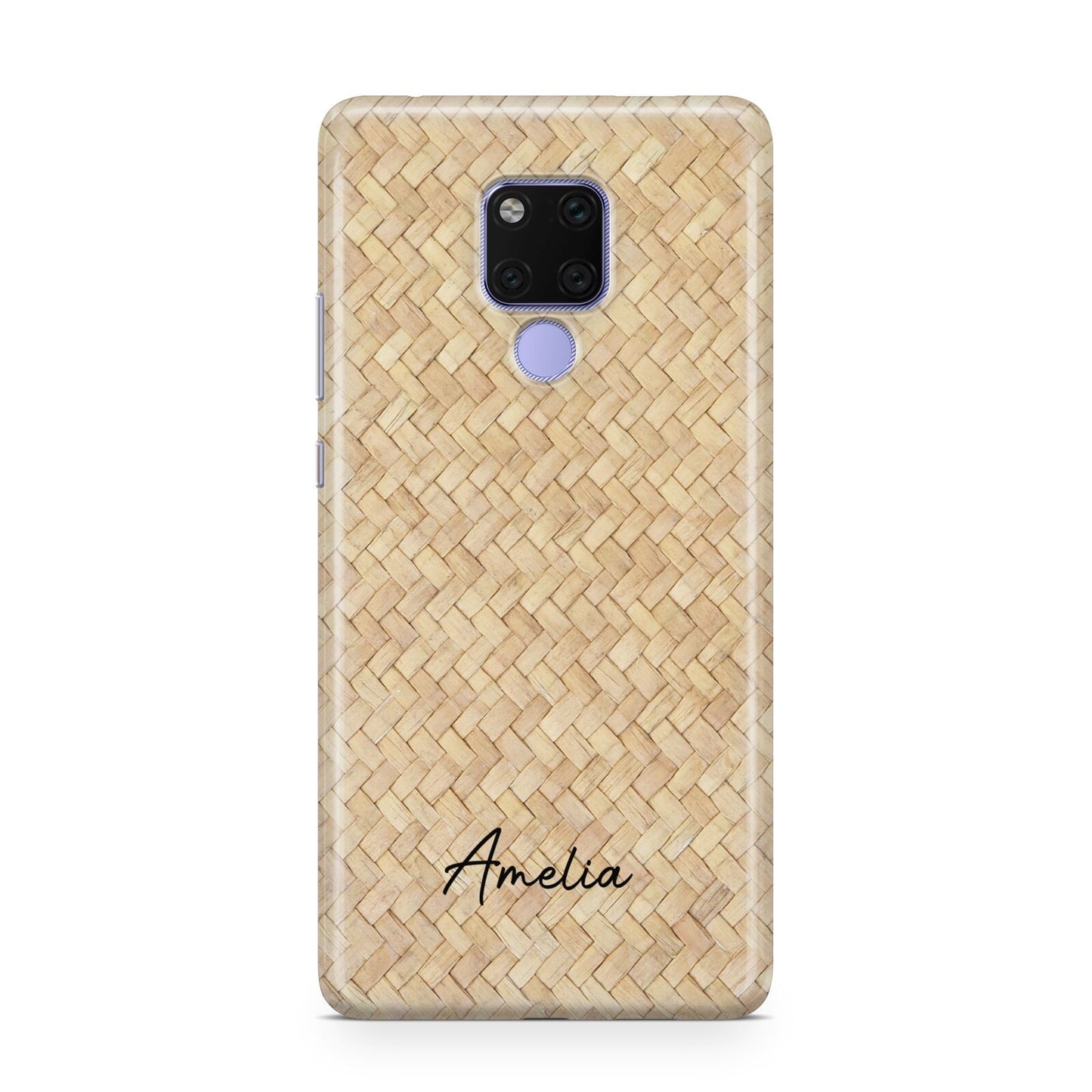 Custom Rattan Pattern Huawei Mate 20X Phone Case