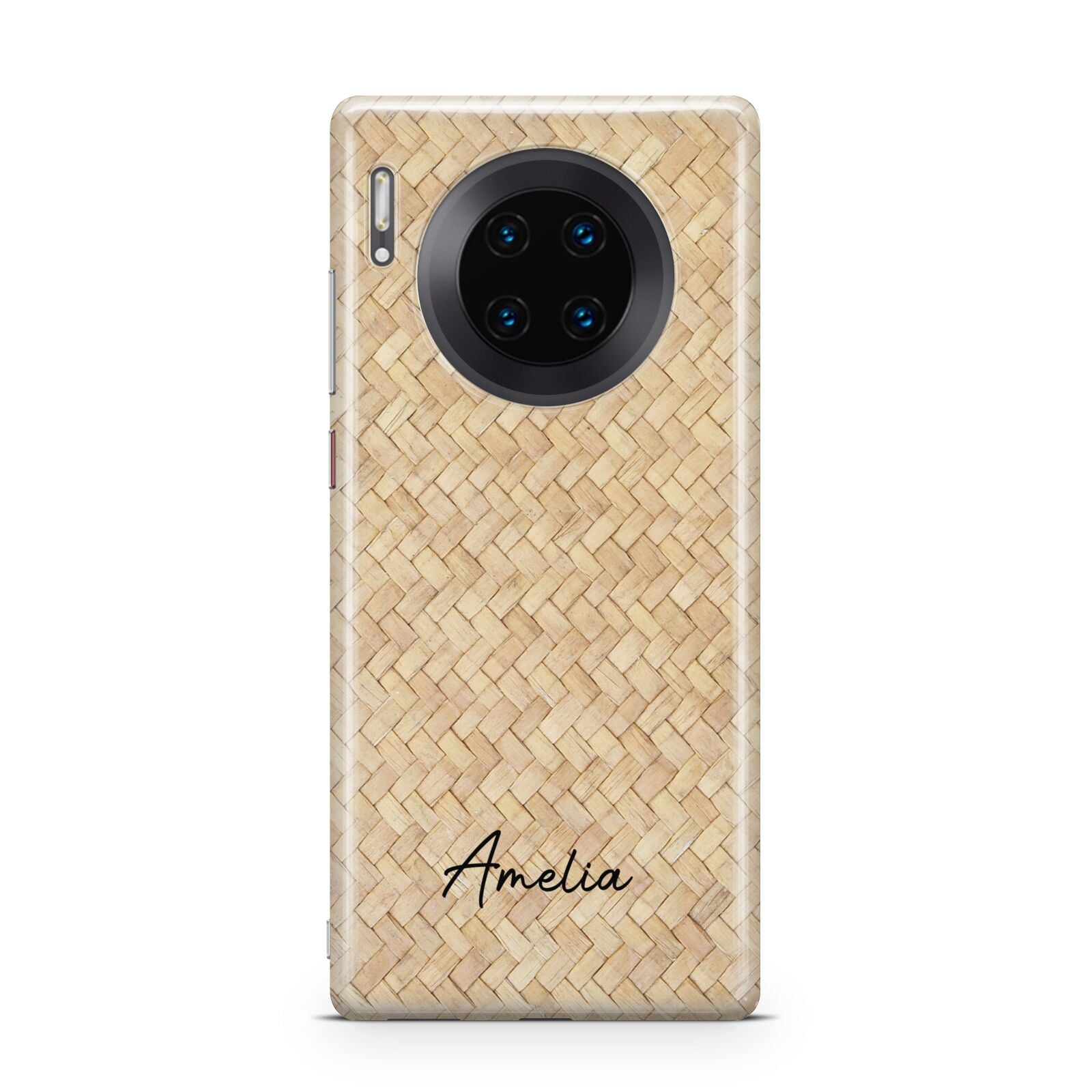 Custom Rattan Pattern Huawei Mate 30 Pro Phone Case