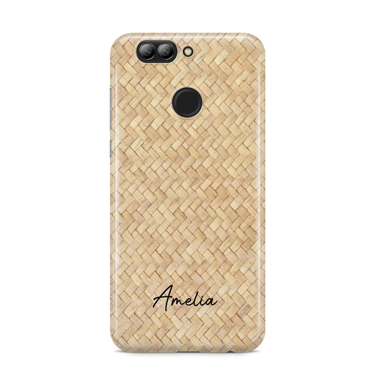 Custom Rattan Pattern Huawei Nova 2s Phone Case