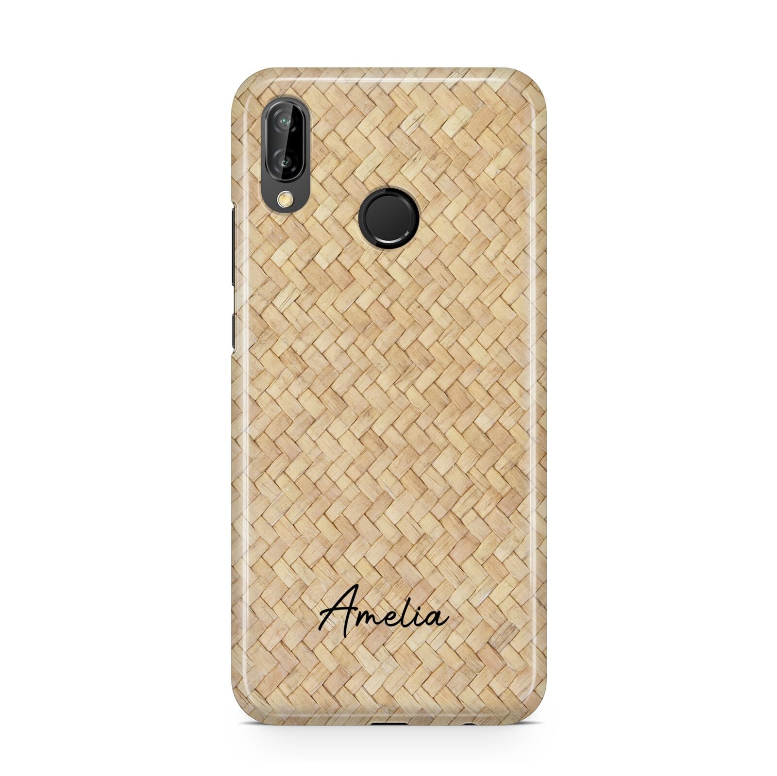 Custom Rattan Pattern Huawei P20 Lite Phone Case