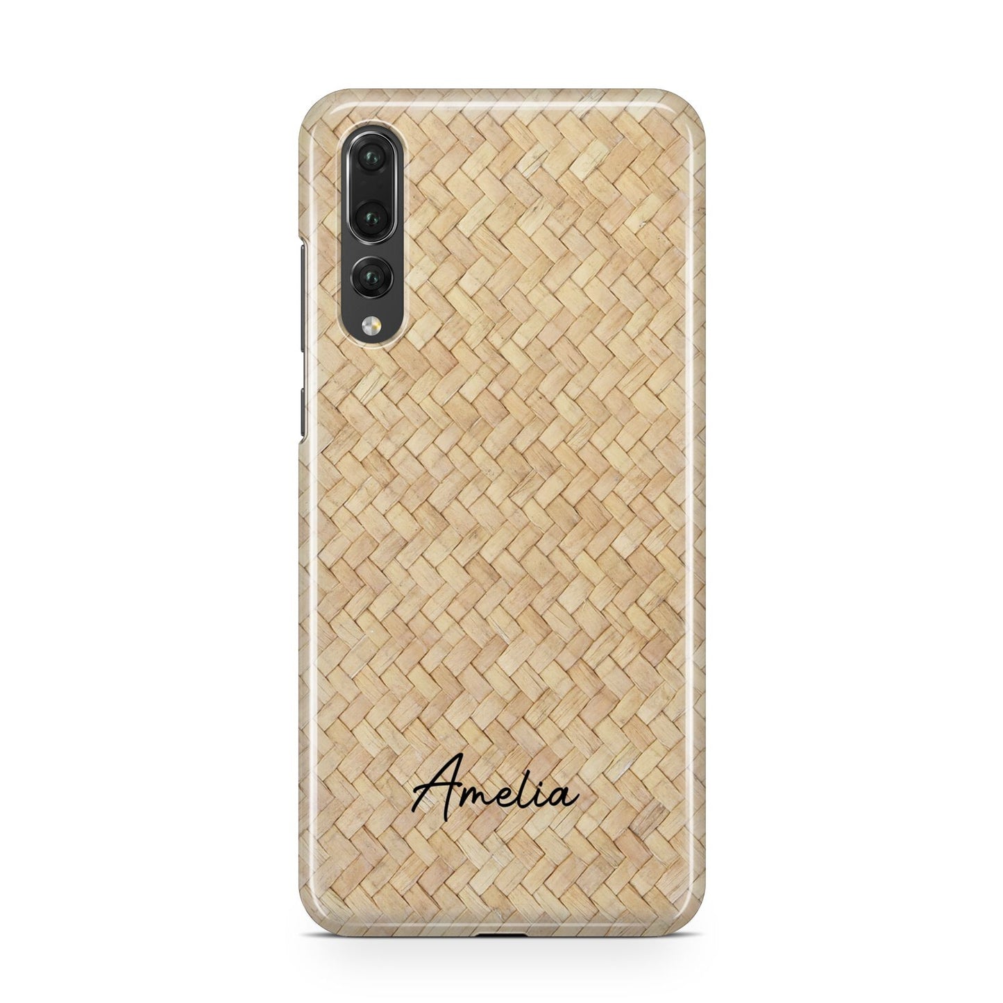 Custom Rattan Pattern Huawei P20 Pro Phone Case