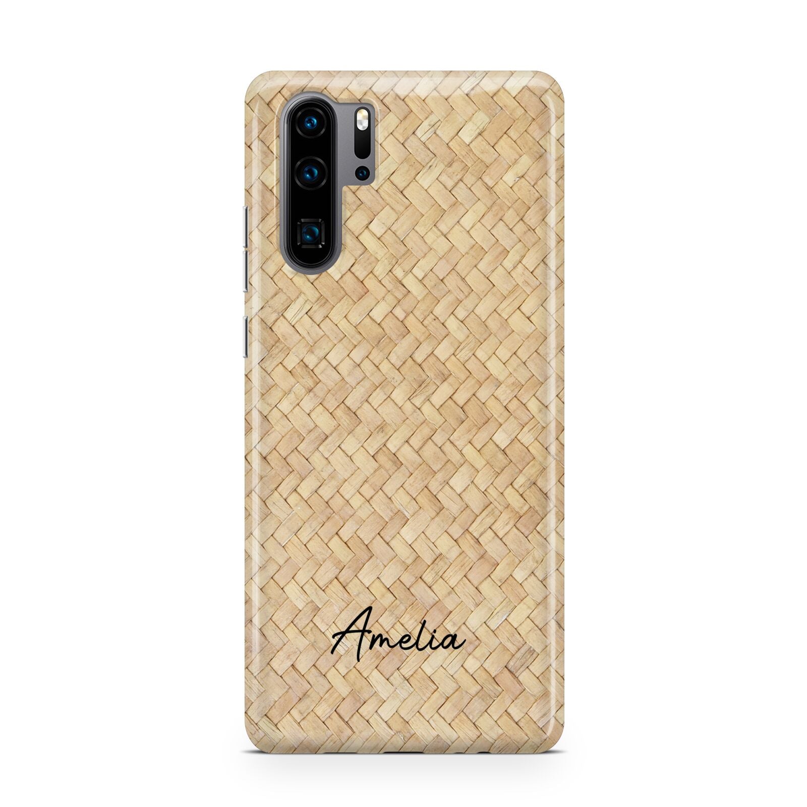 Custom Rattan Pattern Huawei P30 Pro Phone Case