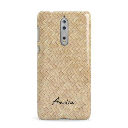 Custom Rattan Pattern Nokia Case