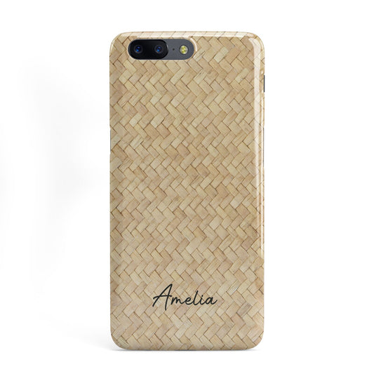 Custom Rattan Pattern OnePlus Case