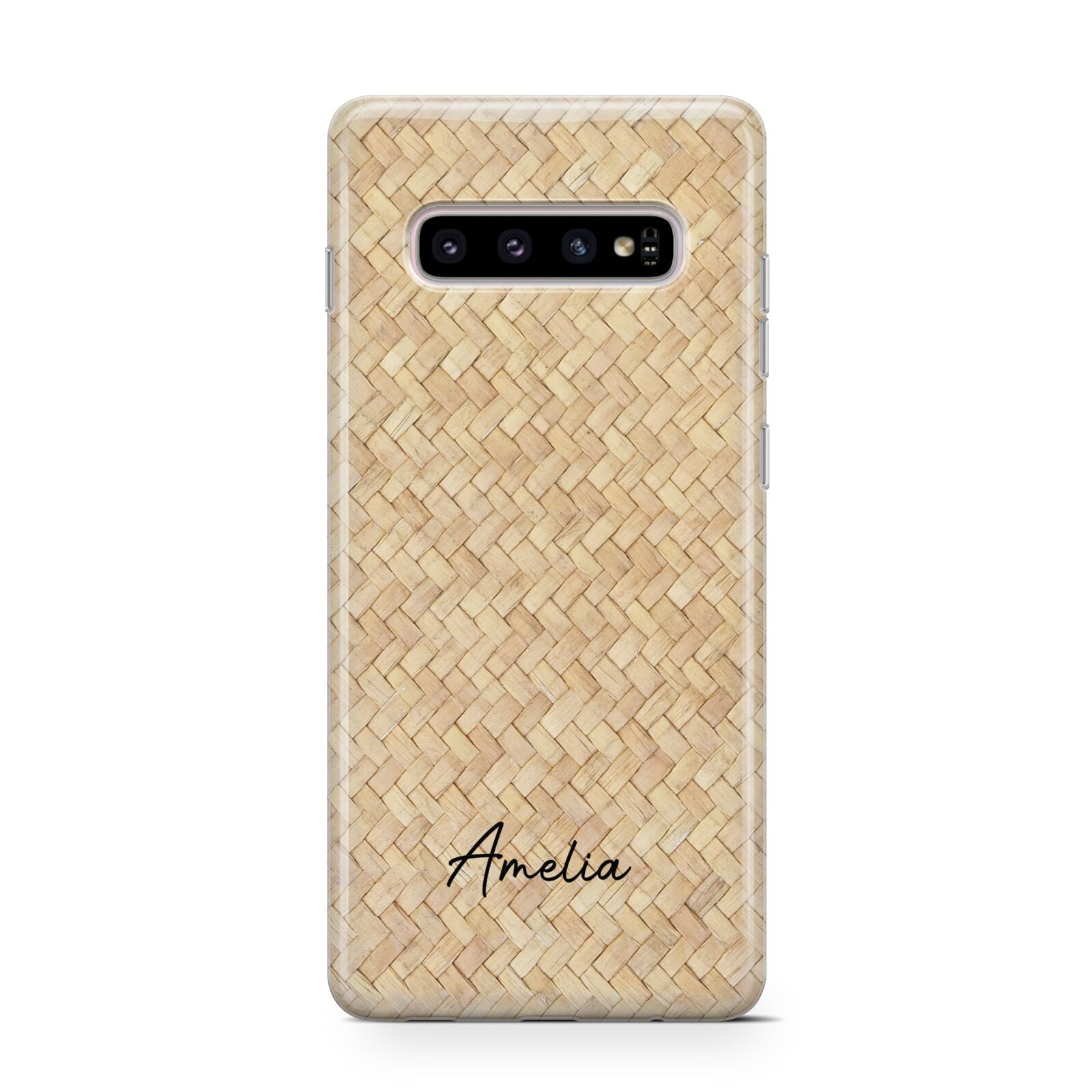 Custom Rattan Pattern Protective Samsung Galaxy Case