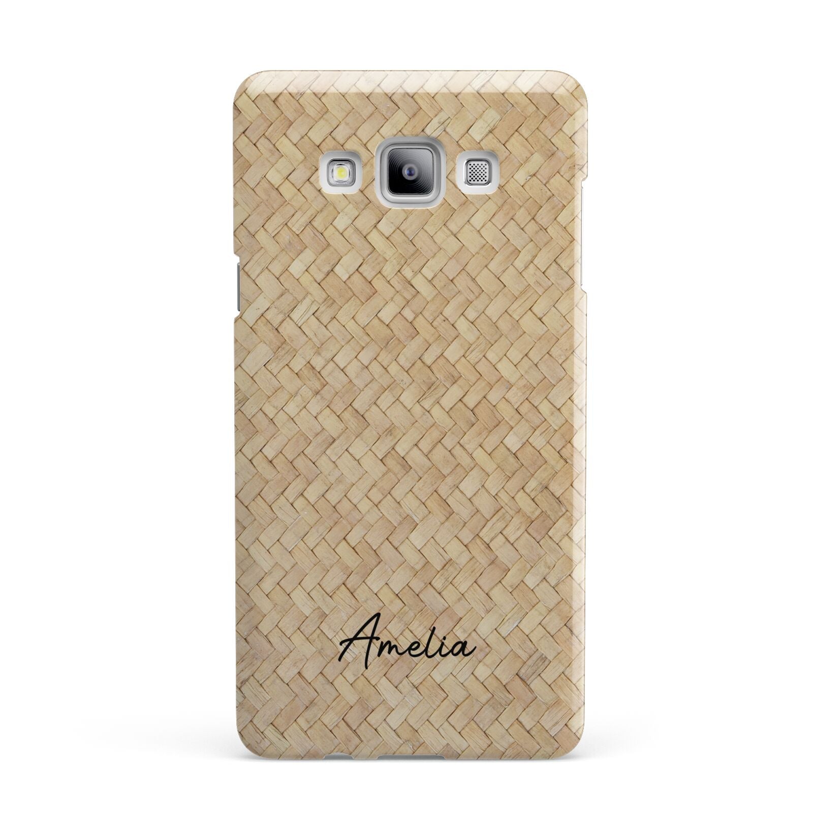 Custom Rattan Pattern Samsung Galaxy A7 2015 Case