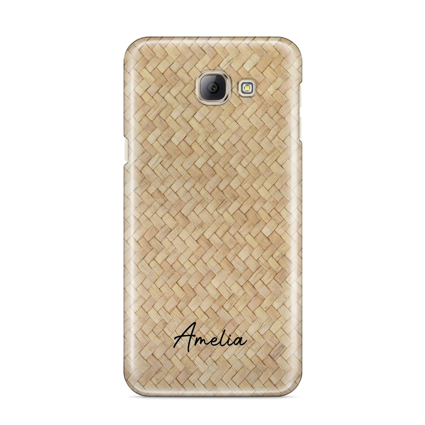 Custom Rattan Pattern Samsung Galaxy A8 2016 Case