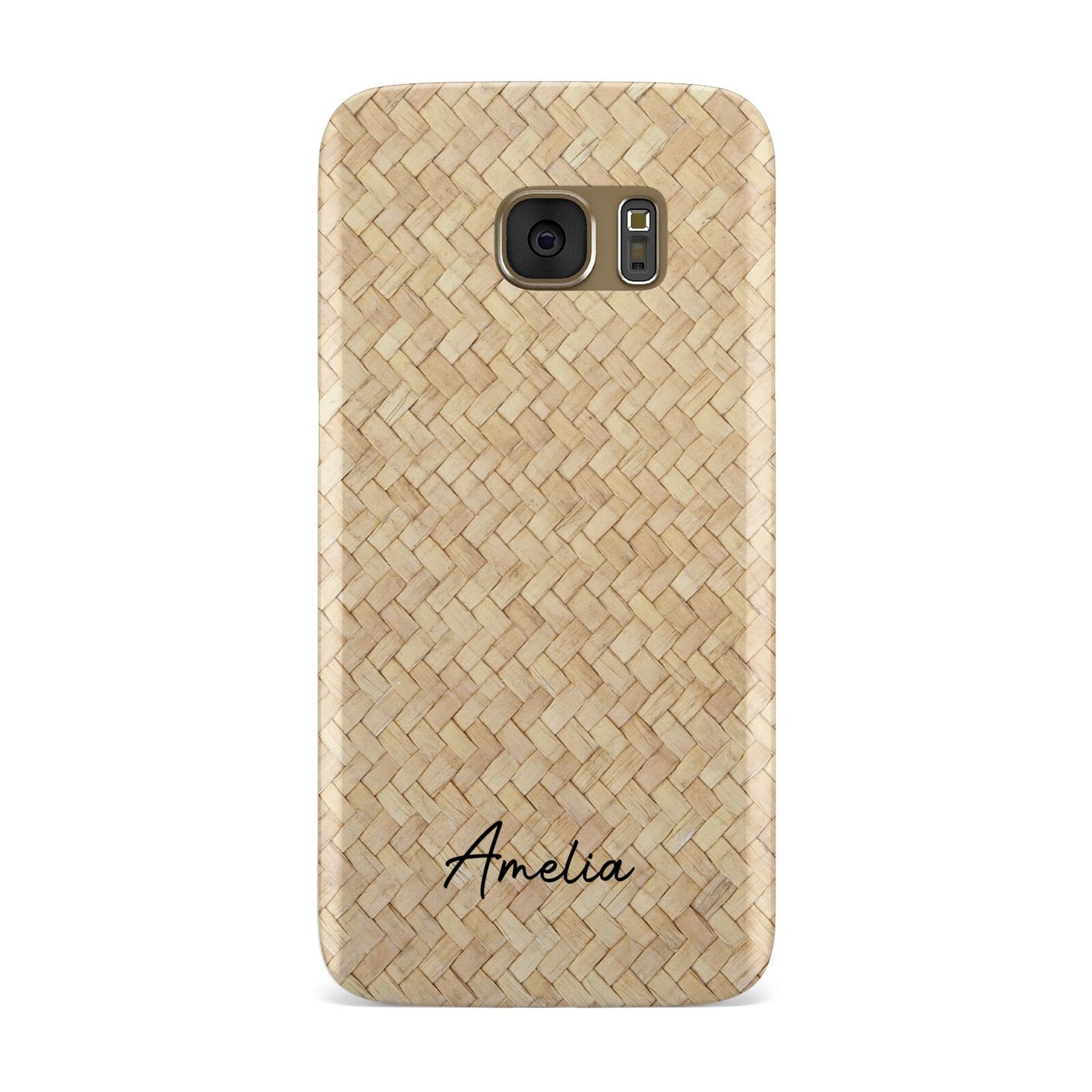 Custom Rattan Pattern Samsung Galaxy Case