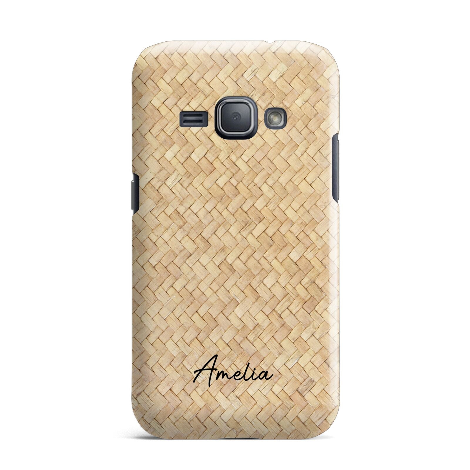 Custom Rattan Pattern Samsung Galaxy J1 2016 Case