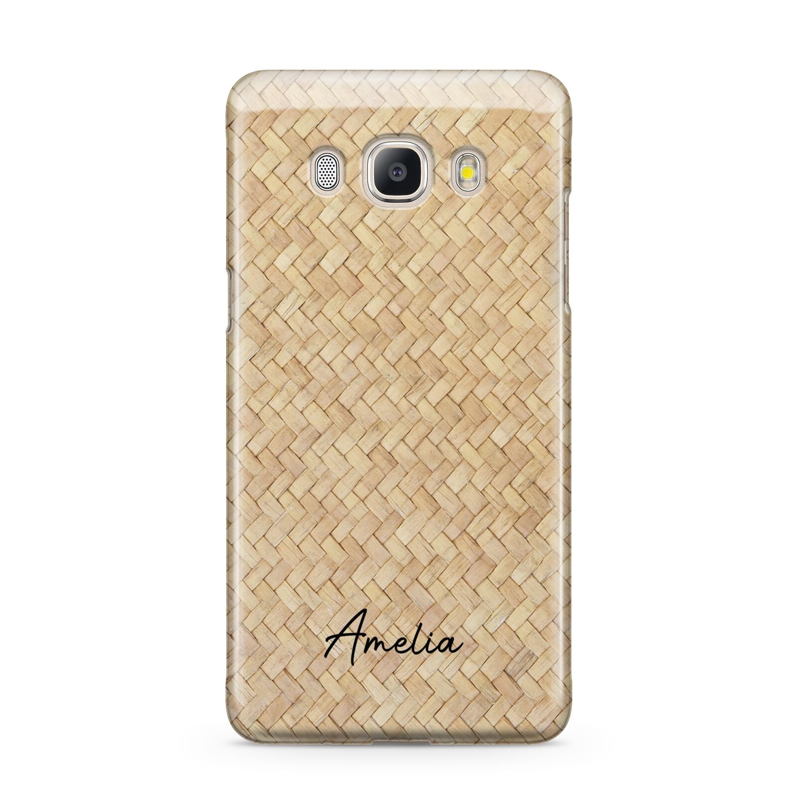 Custom Rattan Pattern Samsung Galaxy J5 2016 Case