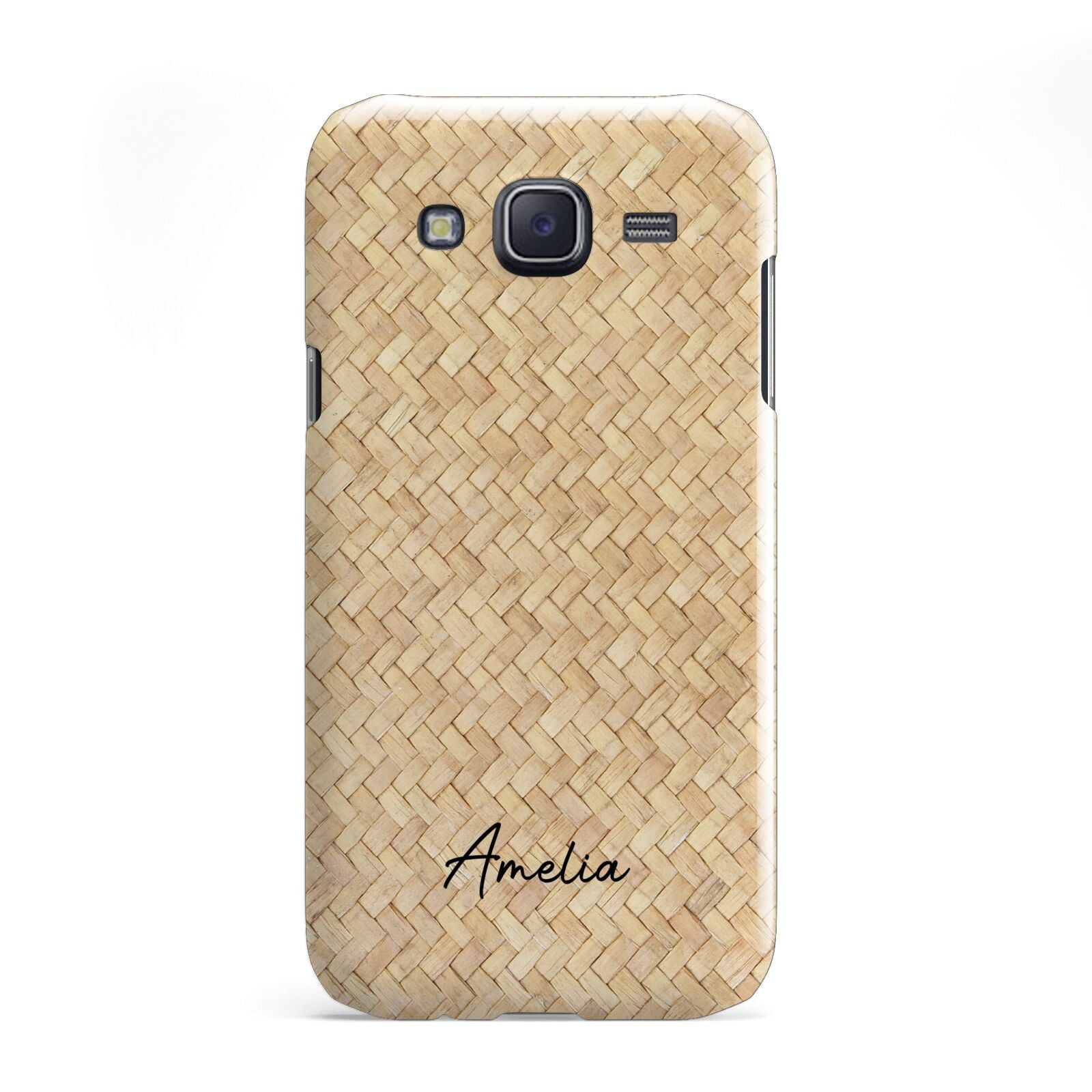 Custom Rattan Pattern Samsung Galaxy J5 Case