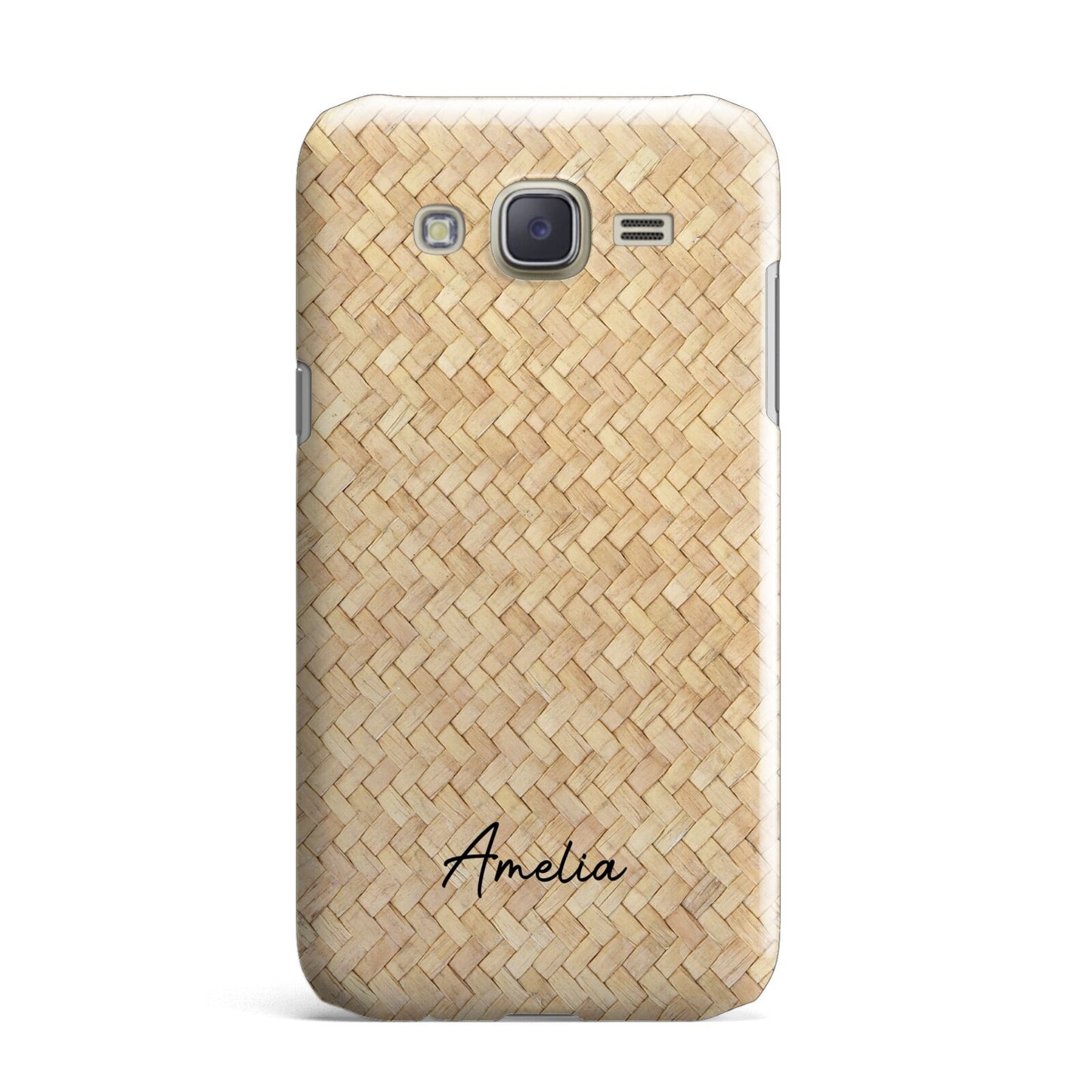 Custom Rattan Pattern Samsung Galaxy J7 Case