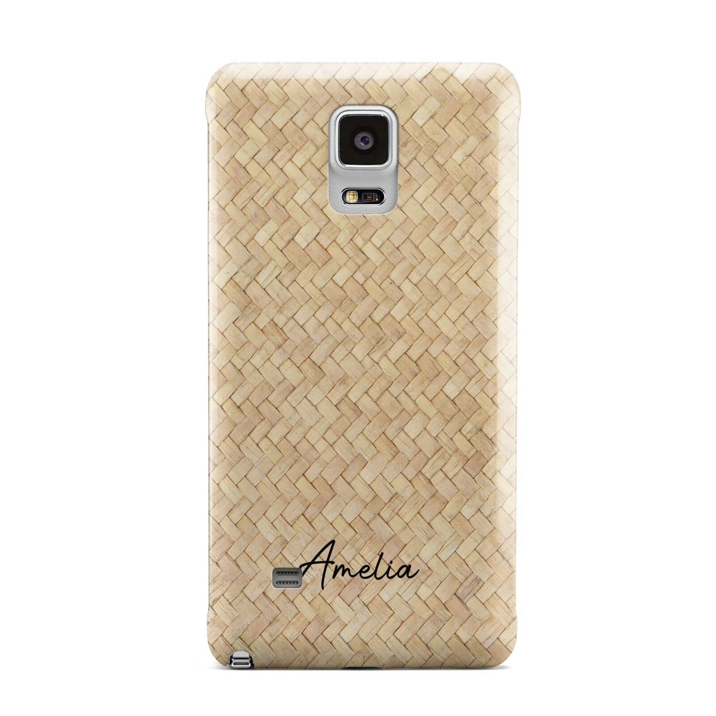 Custom Rattan Pattern Samsung Galaxy Note 4 Case