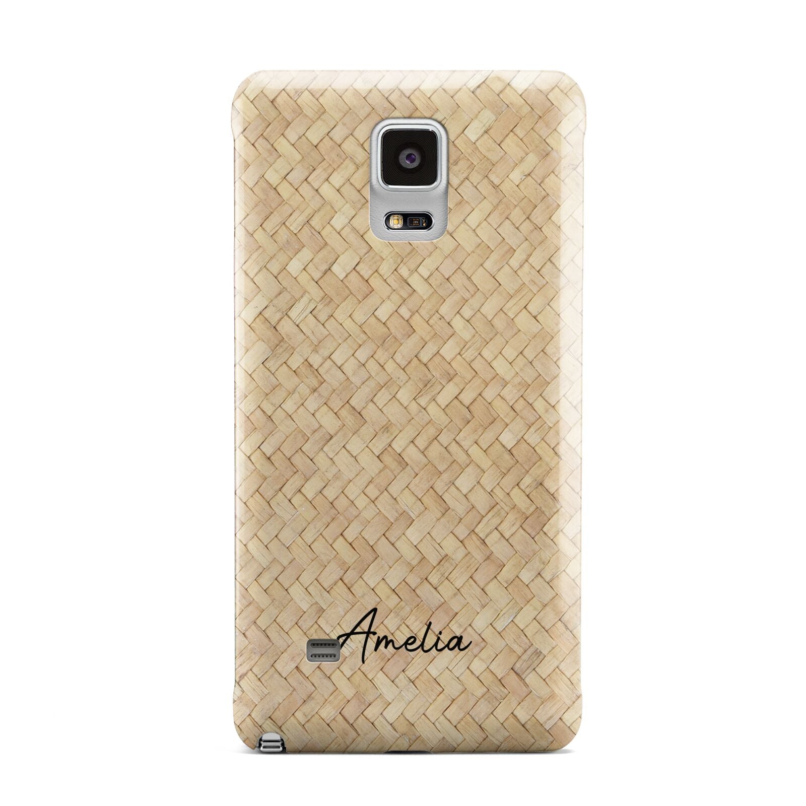 Custom Rattan Pattern Samsung Galaxy Note 4 Case