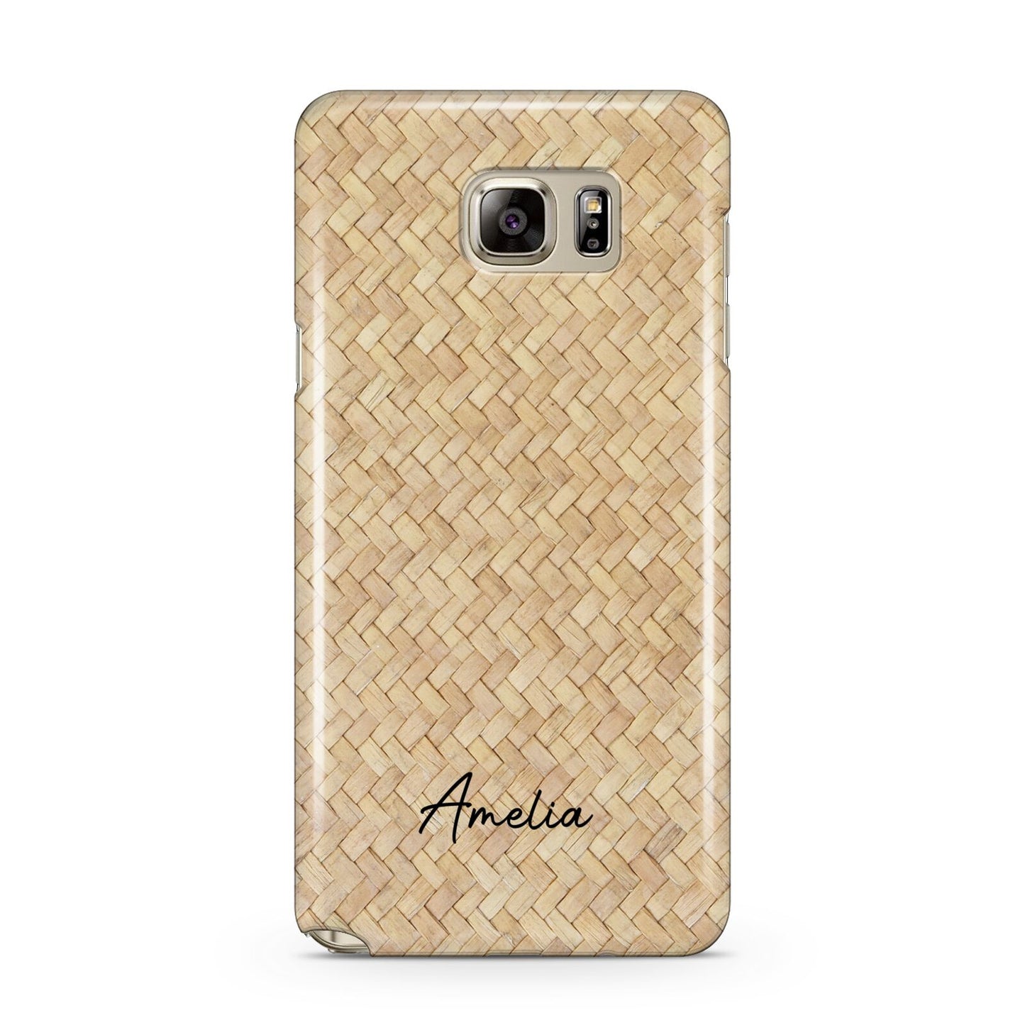 Custom Rattan Pattern Samsung Galaxy Note 5 Case