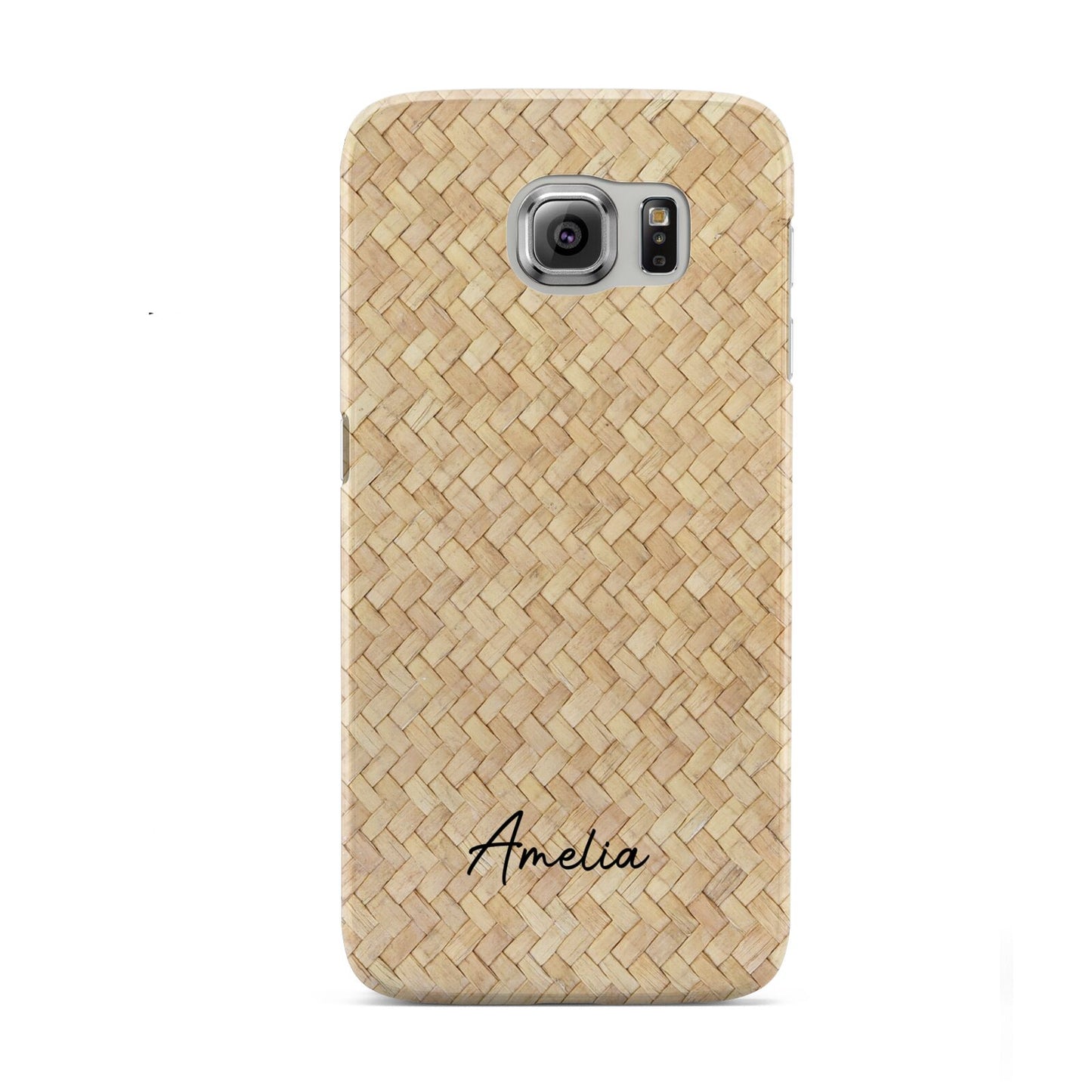 Custom Rattan Pattern Samsung Galaxy S6 Case