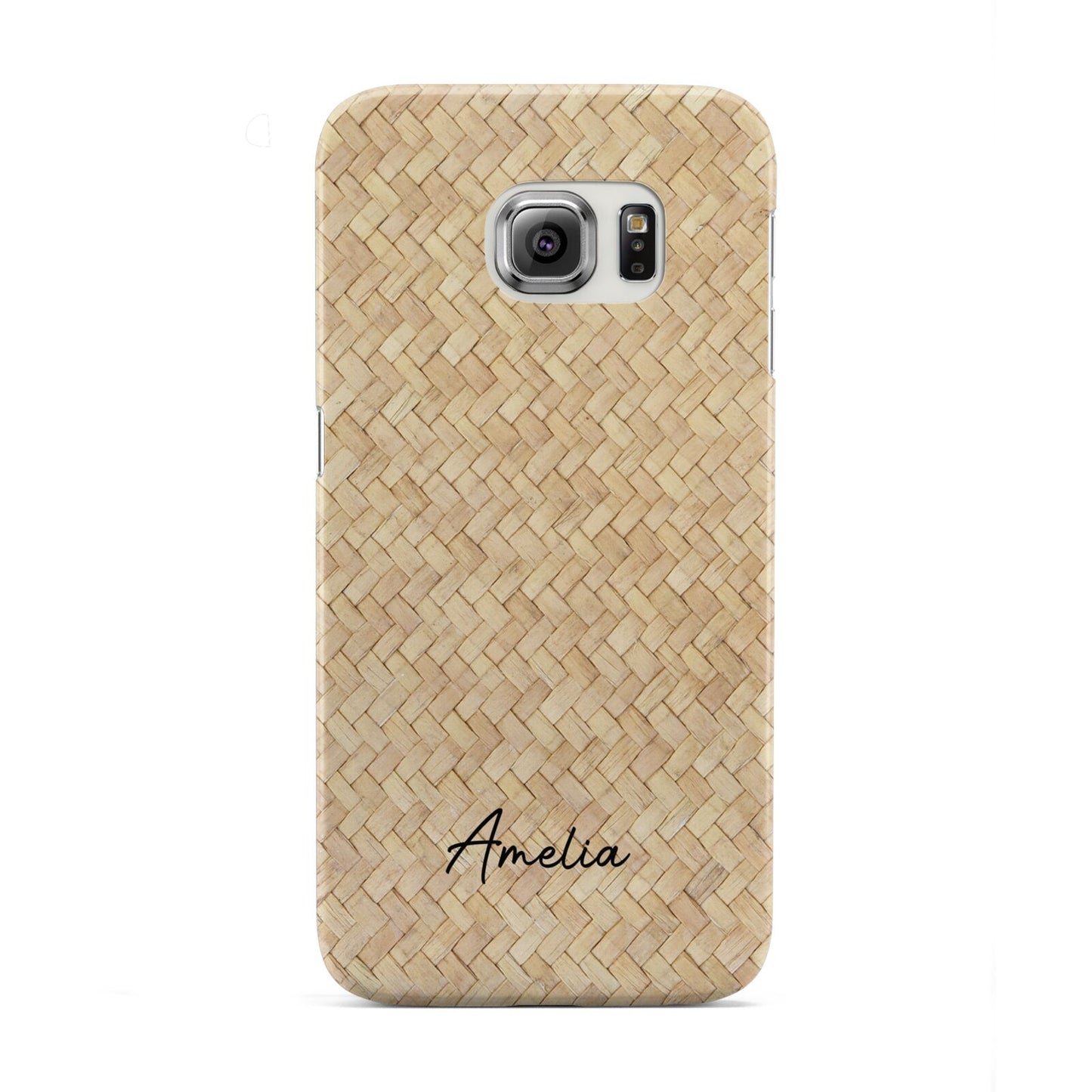 Custom Rattan Pattern Samsung Galaxy S6 Edge Case