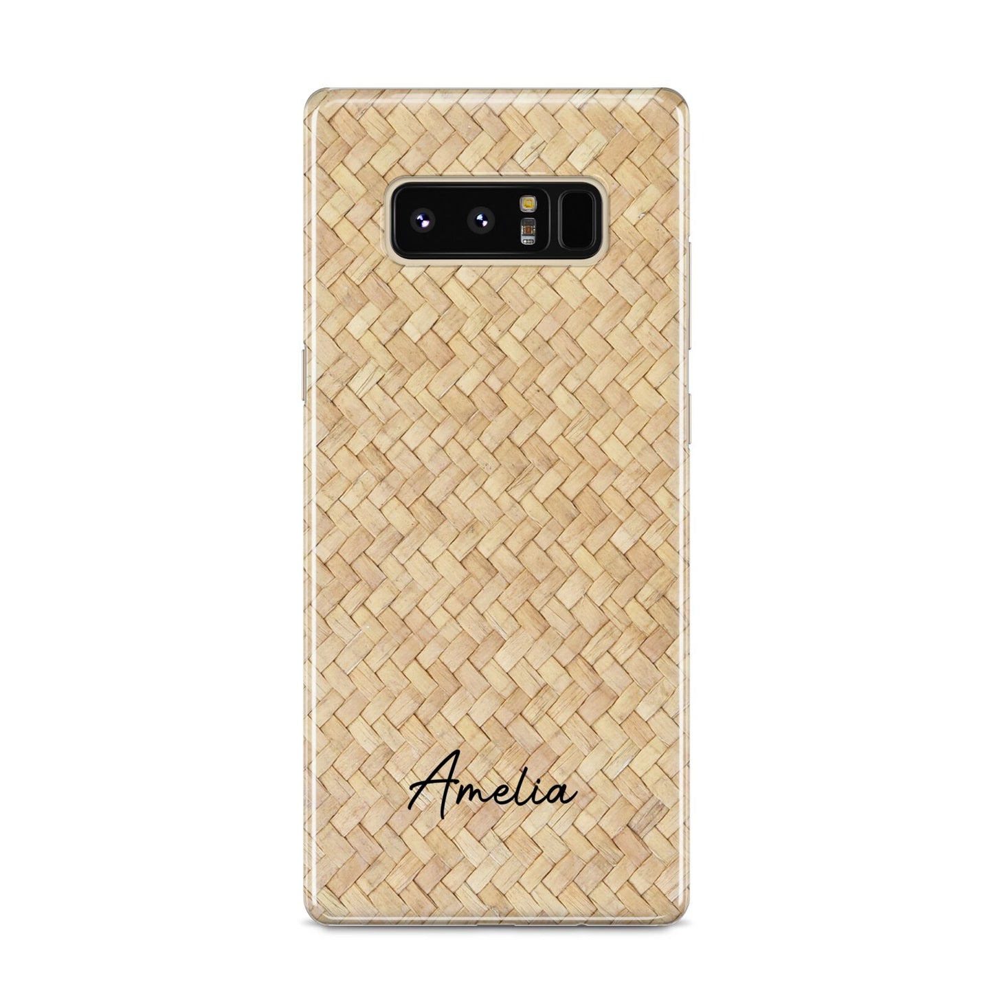 Custom Rattan Pattern Samsung Galaxy S8 Case