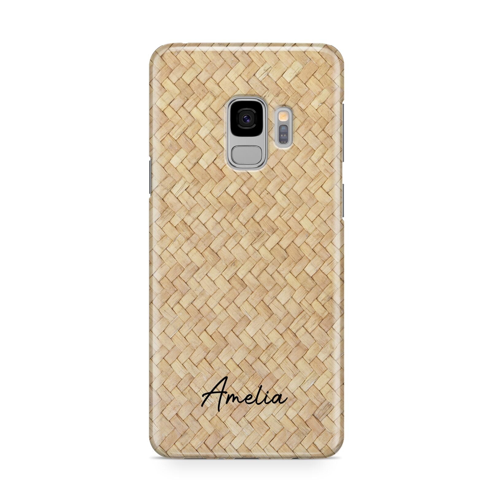 Custom Rattan Pattern Samsung Galaxy S9 Case