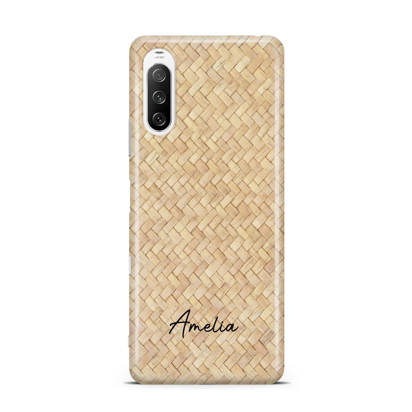 Custom Rattan Pattern Sony Xperia 10 III Case