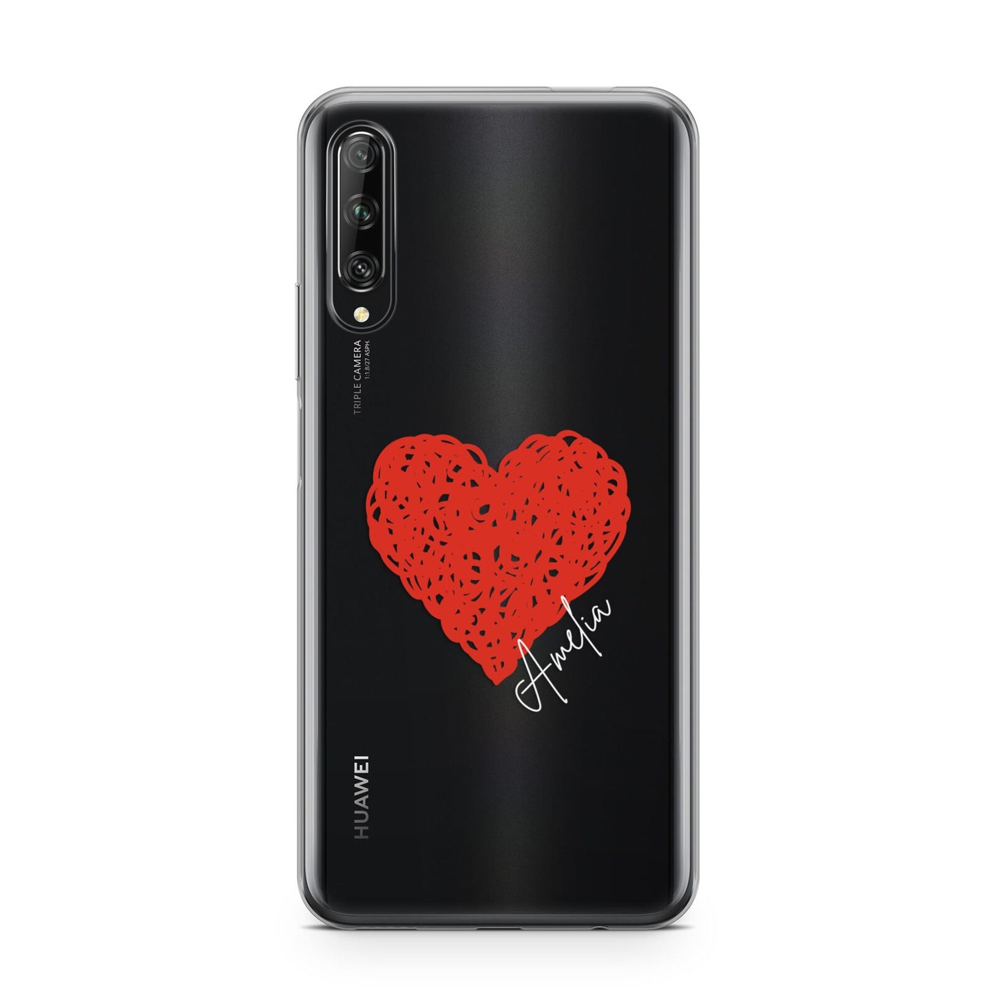 Custom Red Heart Huawei P Smart Pro 2019