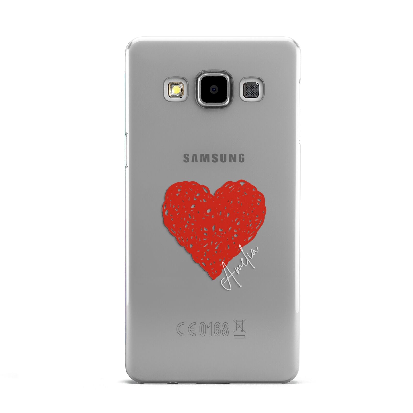 Custom Red Heart Samsung Galaxy A5 Case