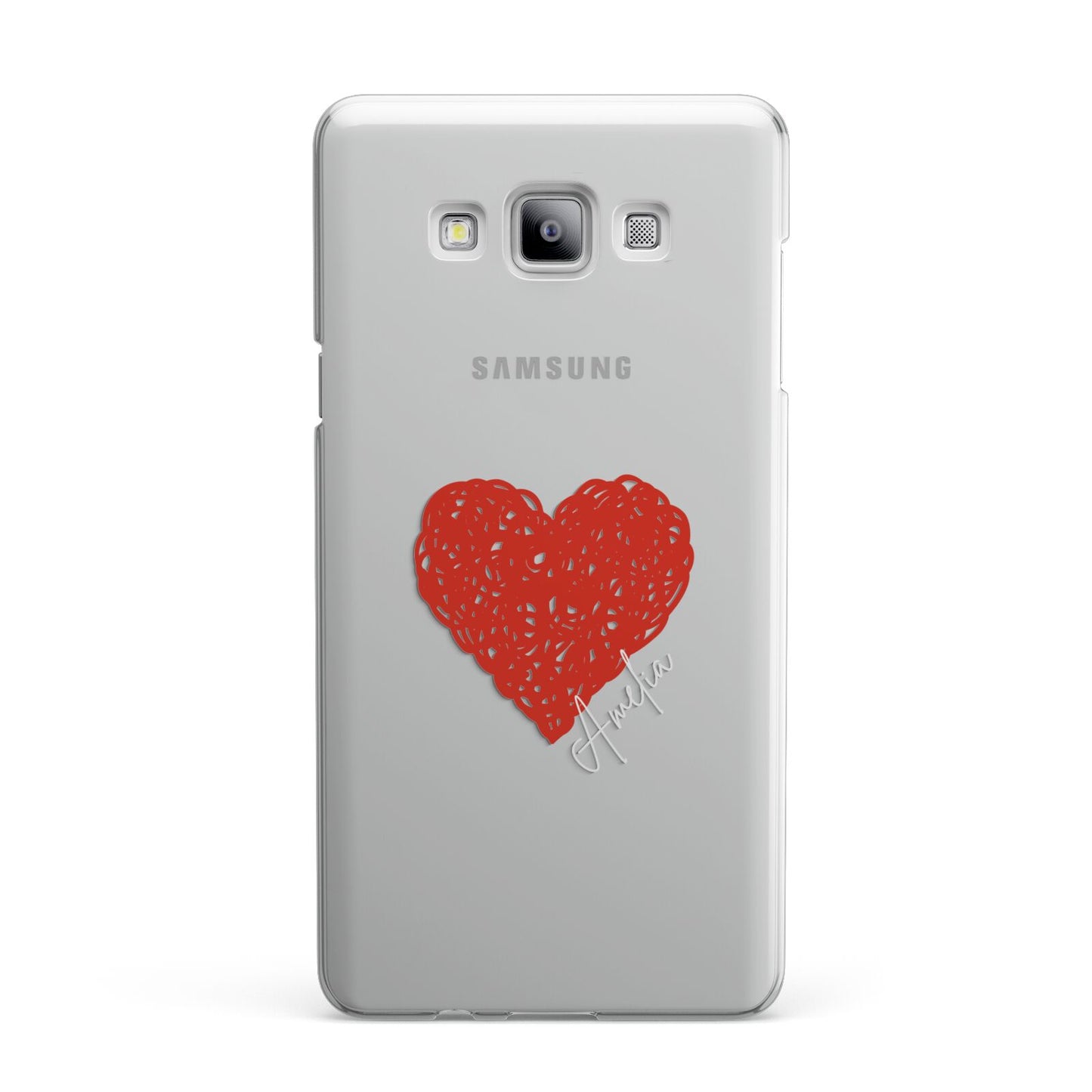 Custom Red Heart Samsung Galaxy A7 2015 Case