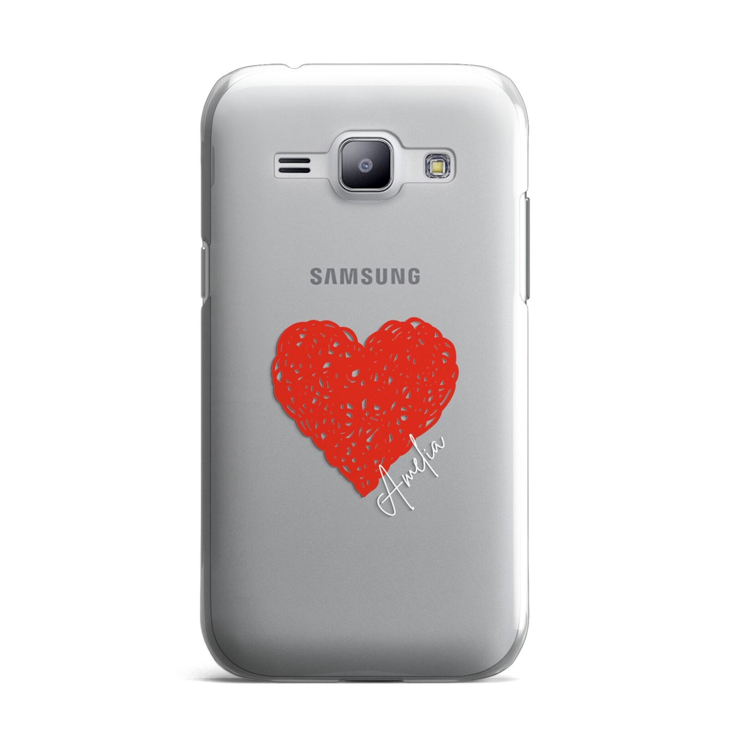 Custom Red Heart Samsung Galaxy J1 2015 Case