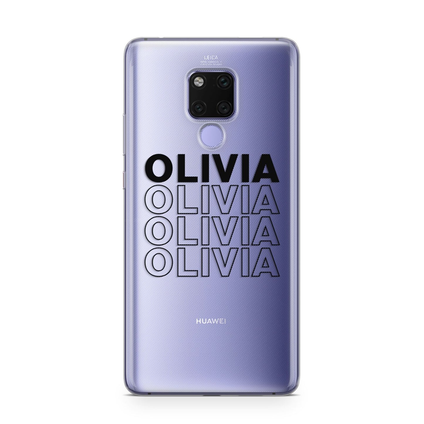 Custom Repeat Name Huawei Mate 20X Phone Case