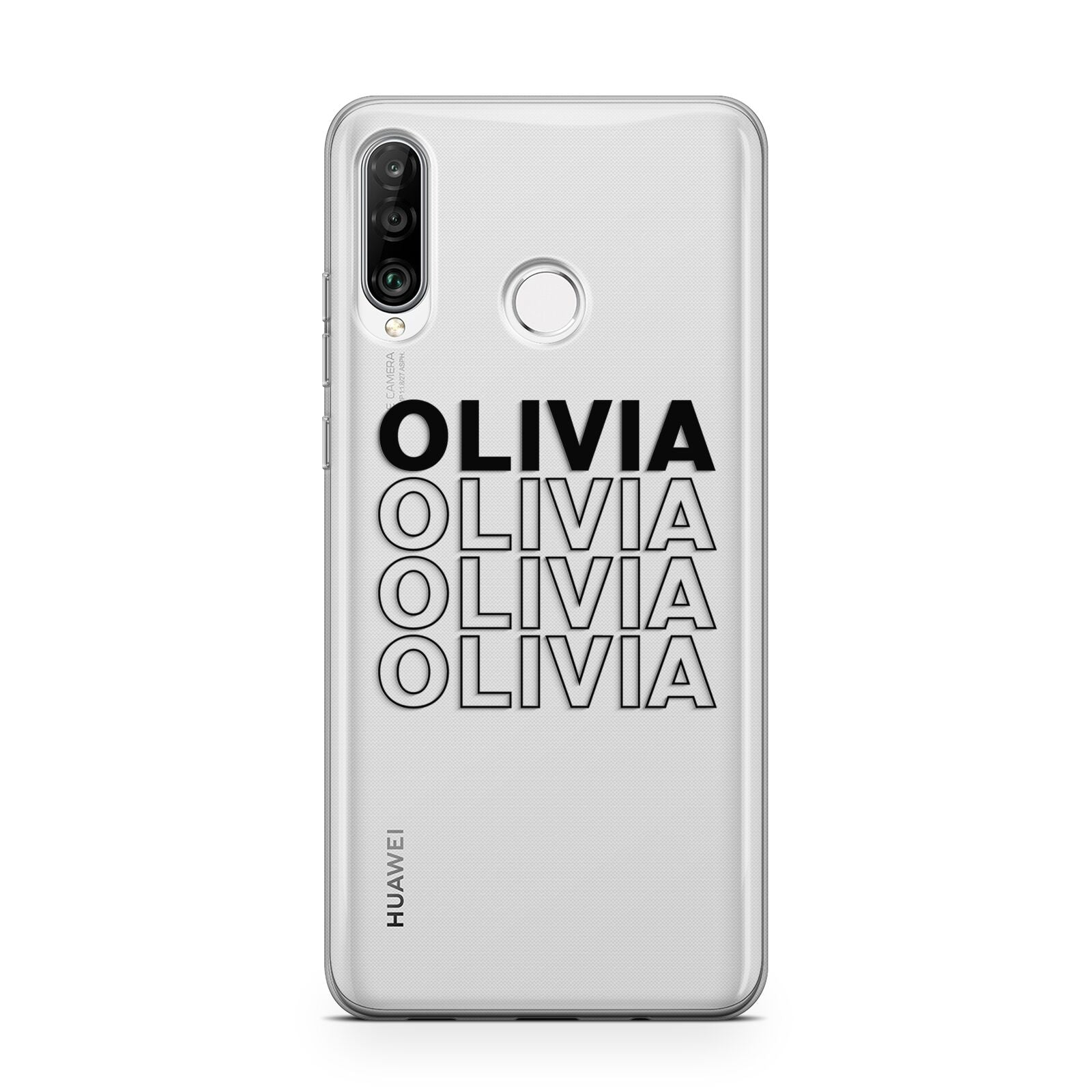 Custom Repeat Name Huawei P30 Lite Phone Case