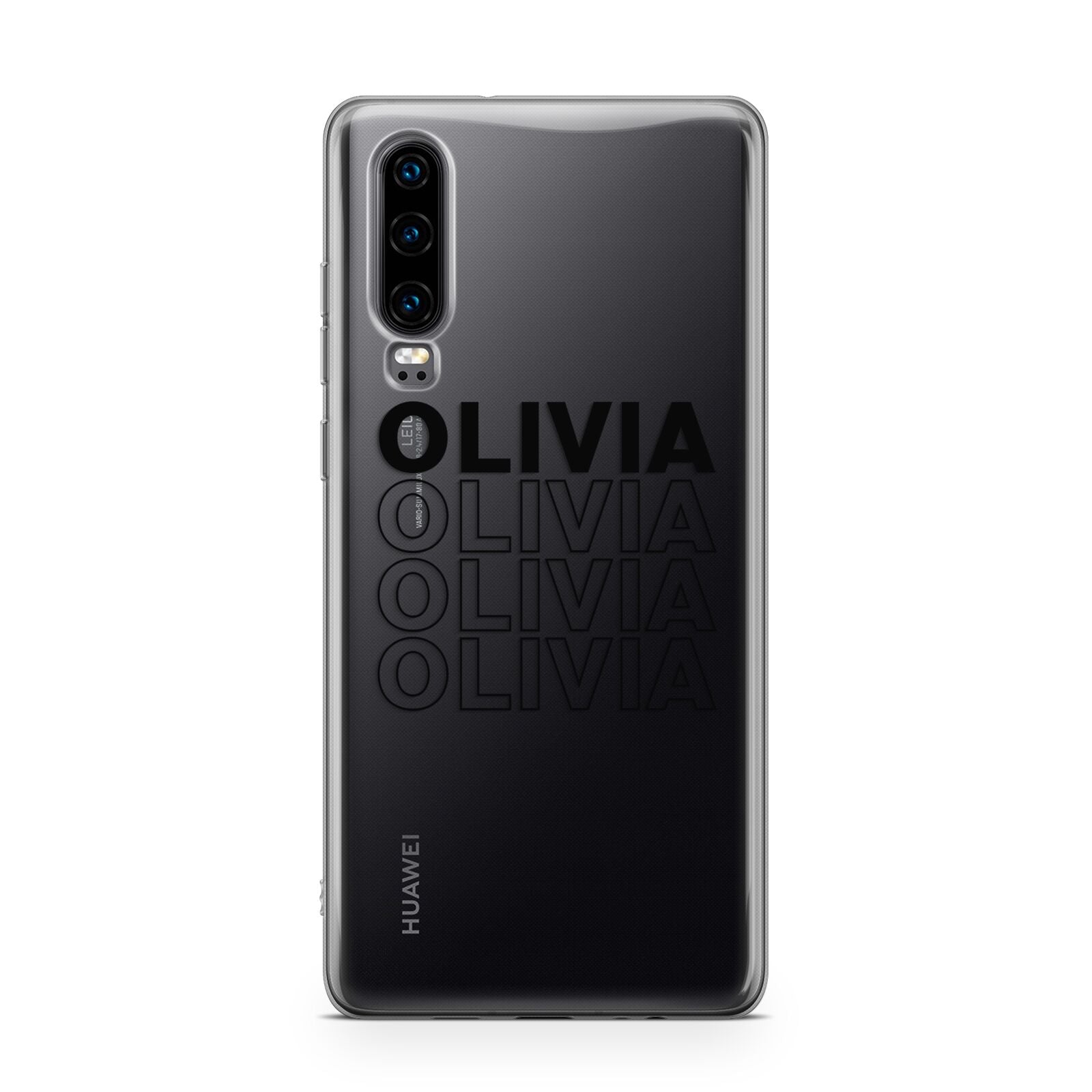 Custom Repeat Name Huawei P30 Phone Case