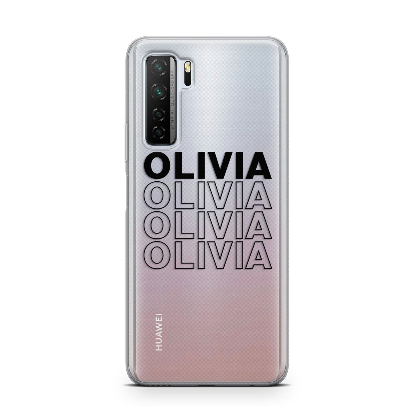 Custom Repeat Name Huawei P40 Lite 5G Phone Case