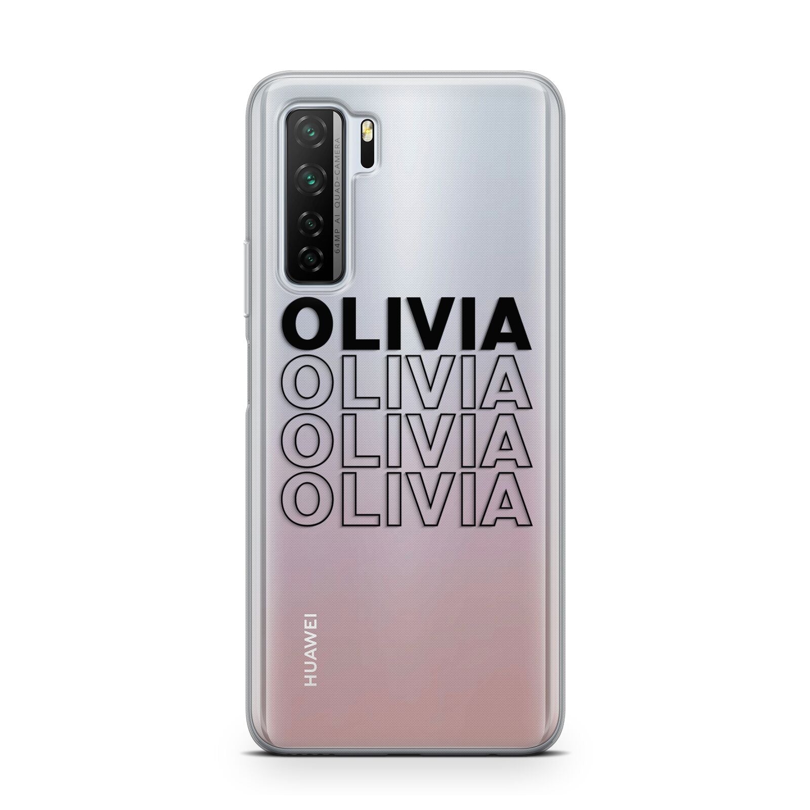 Custom Repeat Name Huawei P40 Lite 5G Phone Case