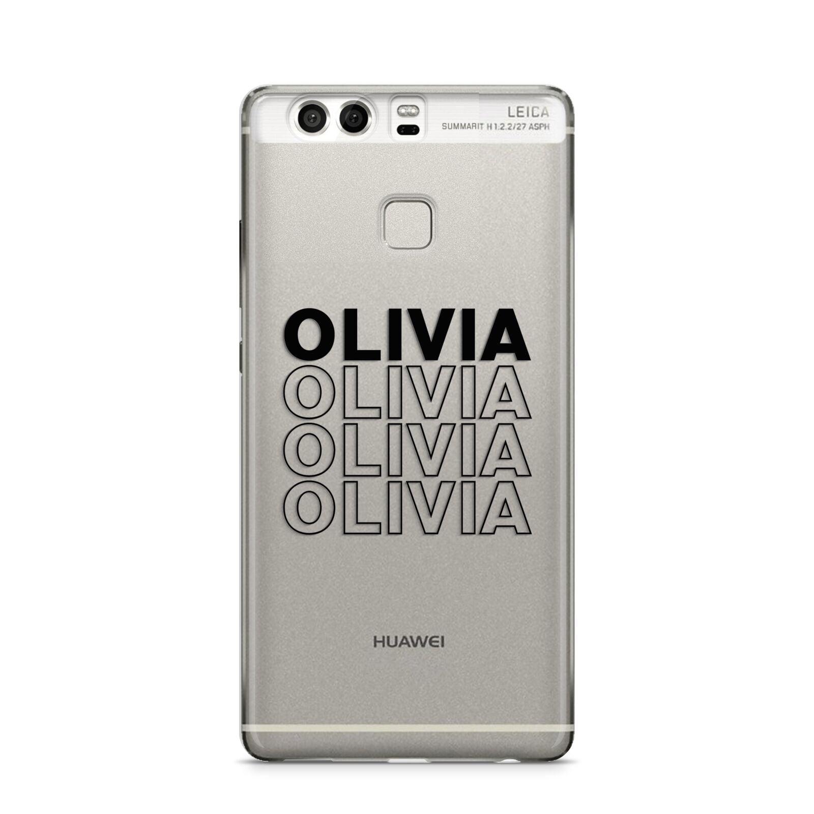 Custom Repeat Name Huawei P9 Case