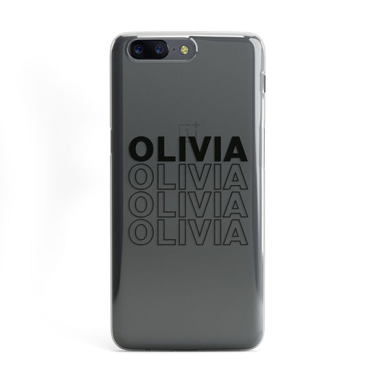 Custom Repeat Name OnePlus Case