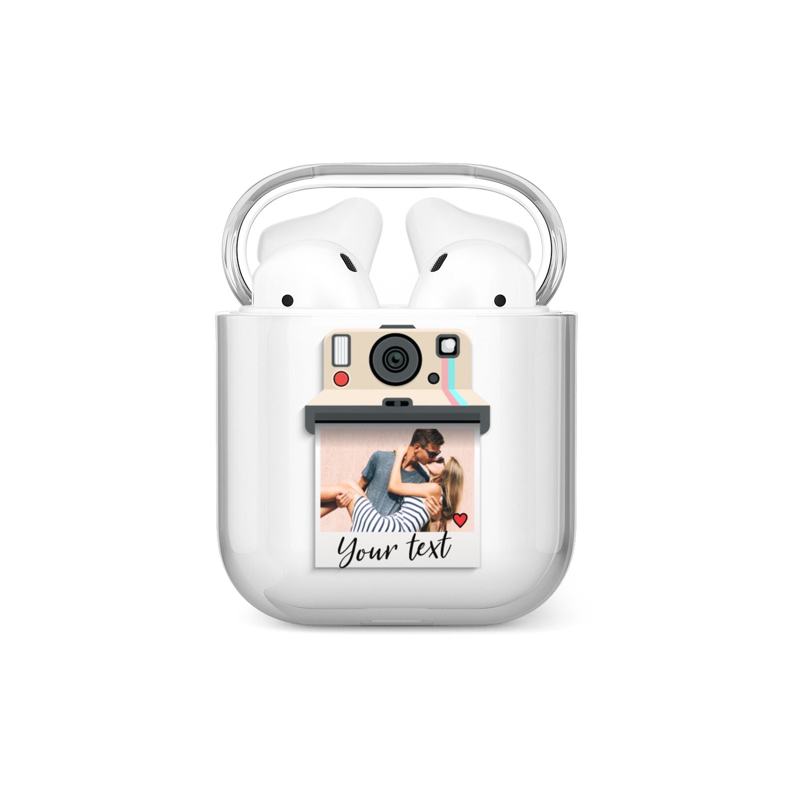 Custom Retro Photo AirPods Case