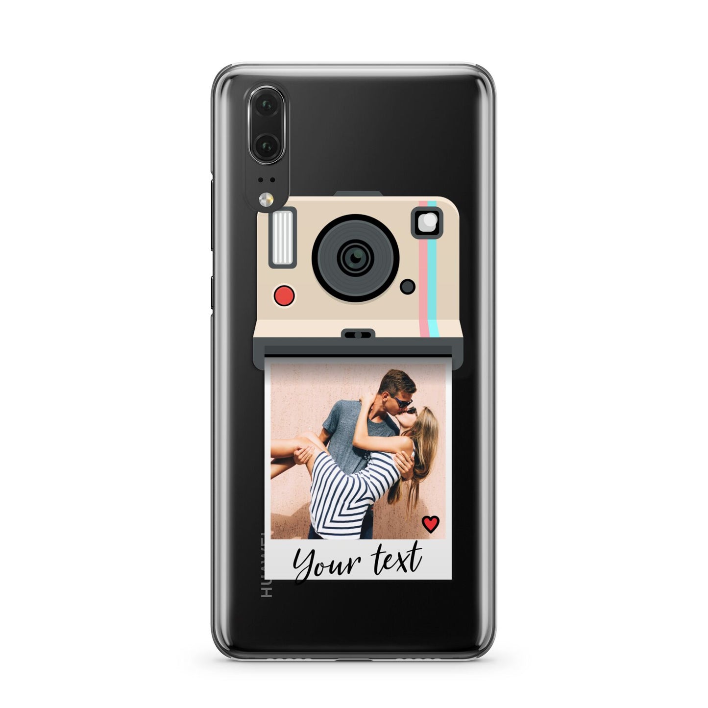 Custom Retro Photo Huawei P20 Phone Case