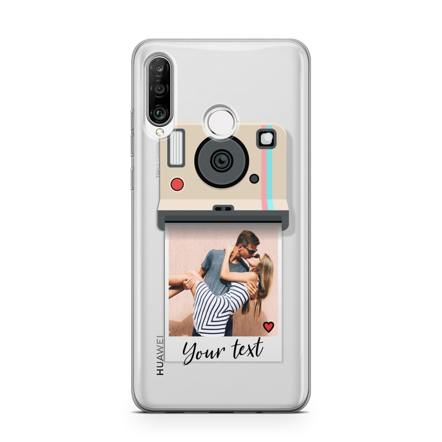 Custom Retro Photo Huawei P30 Lite Phone Case