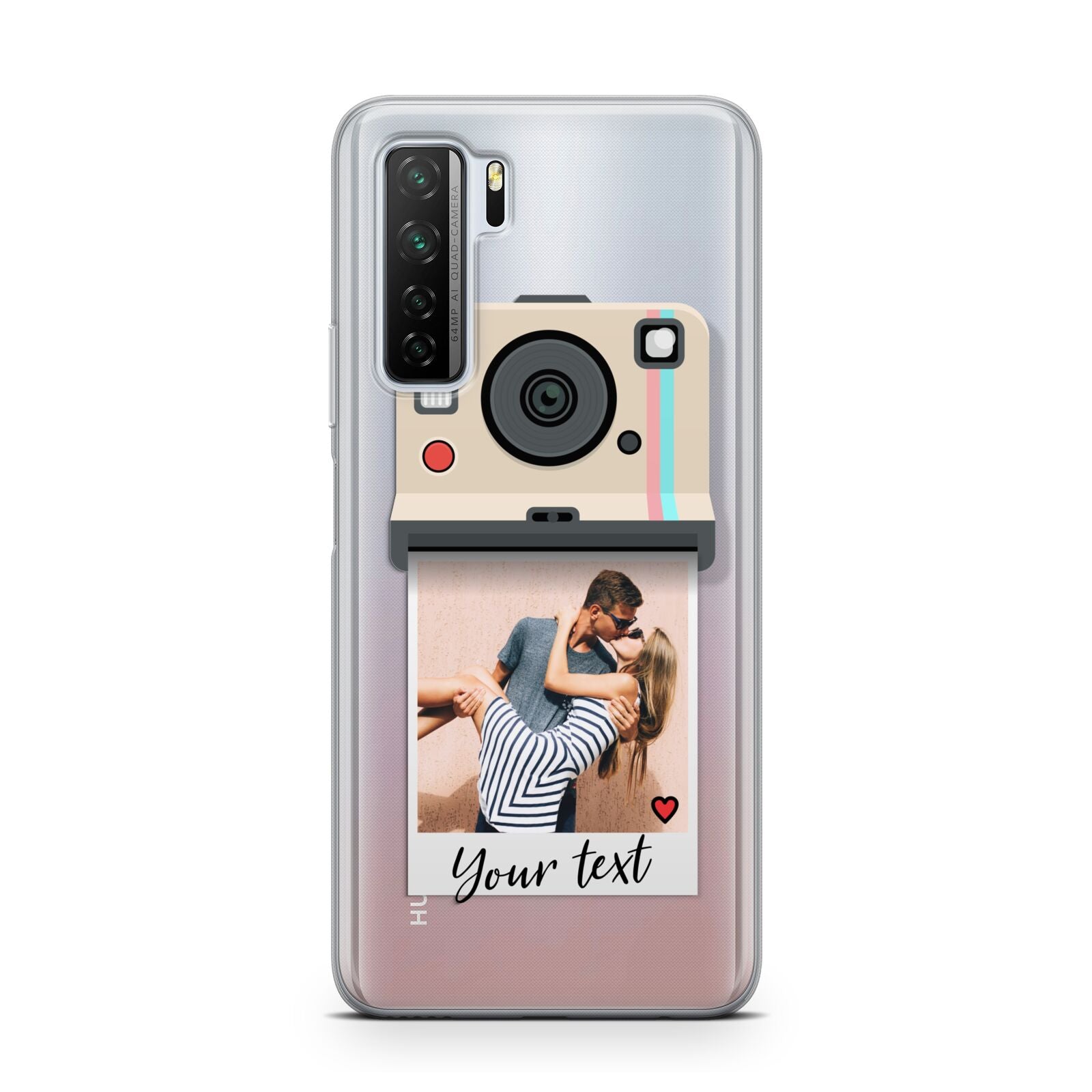 Custom Retro Photo Huawei P40 Lite 5G Phone Case