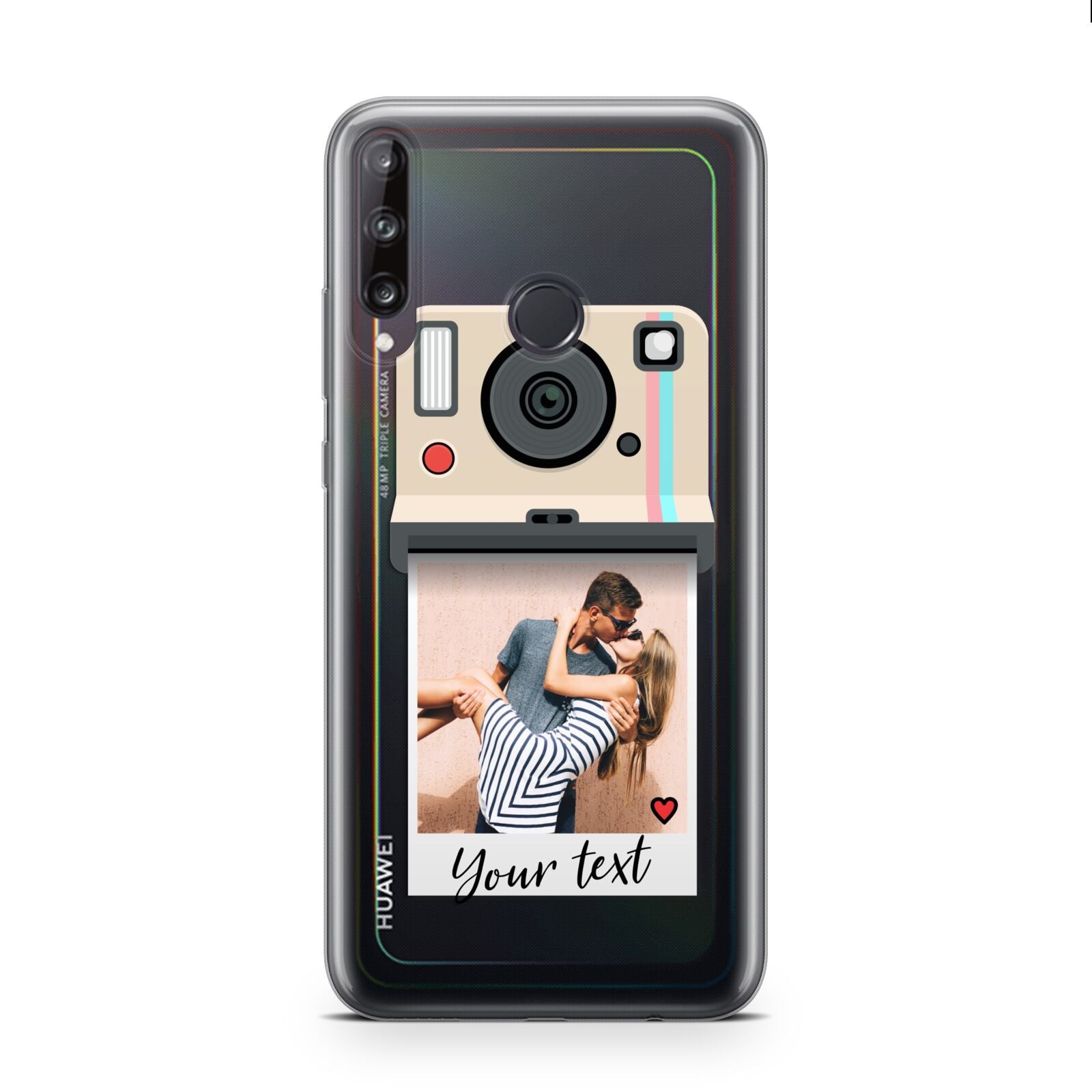 Custom Retro Photo Huawei P40 Lite E Phone Case