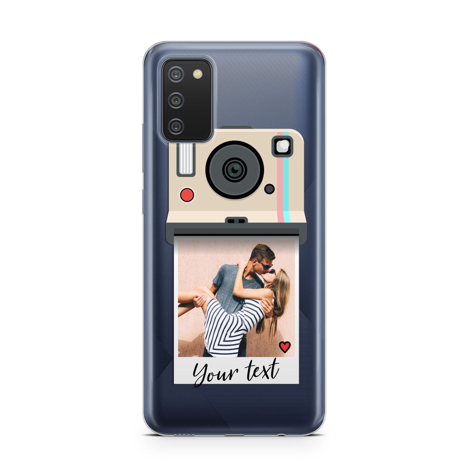 Custom Retro Photo Samsung A02s Case