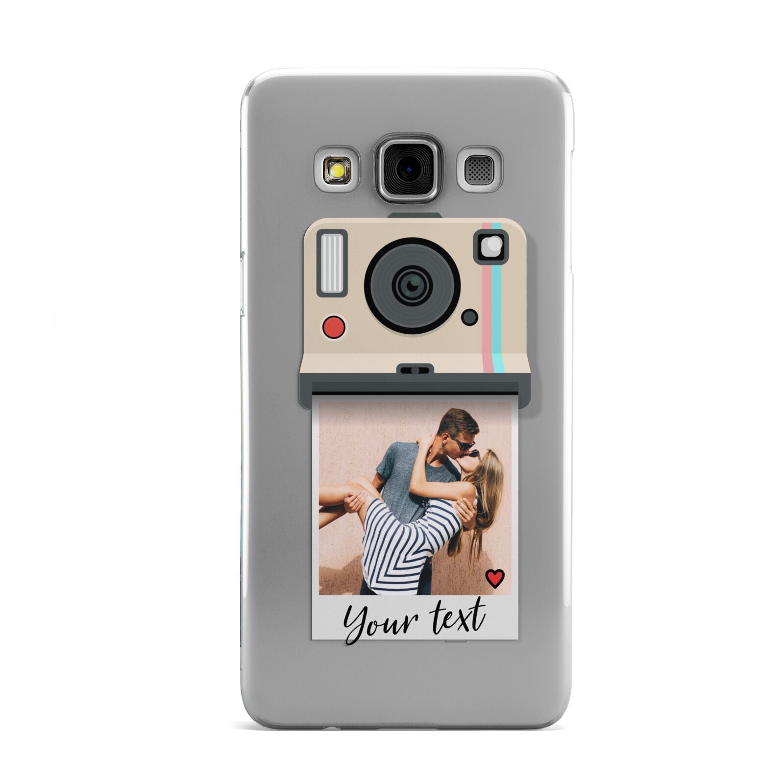 Custom Retro Photo Samsung Galaxy A3 Case